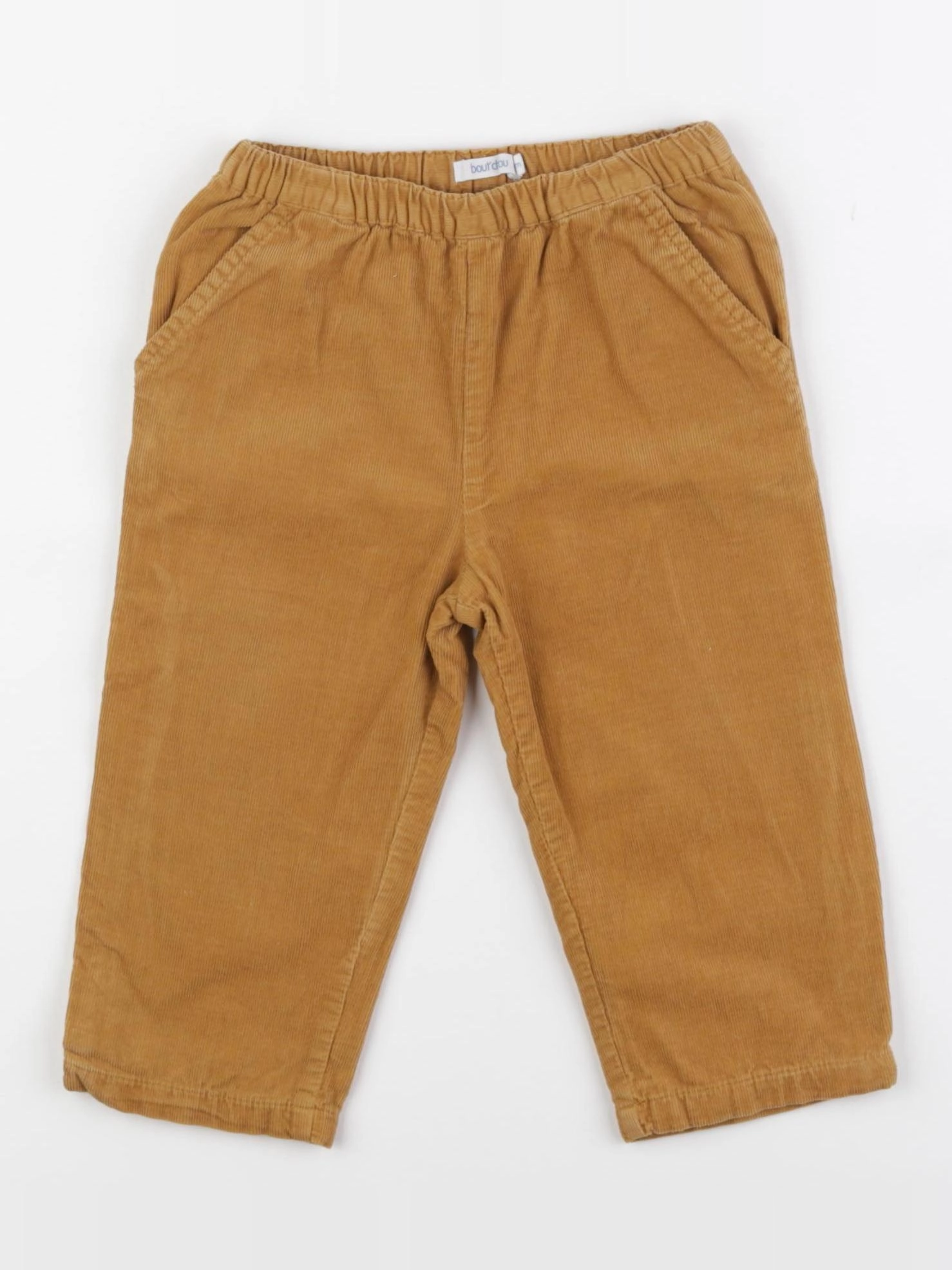 Boutchou - pantalon jaune - 12 mois