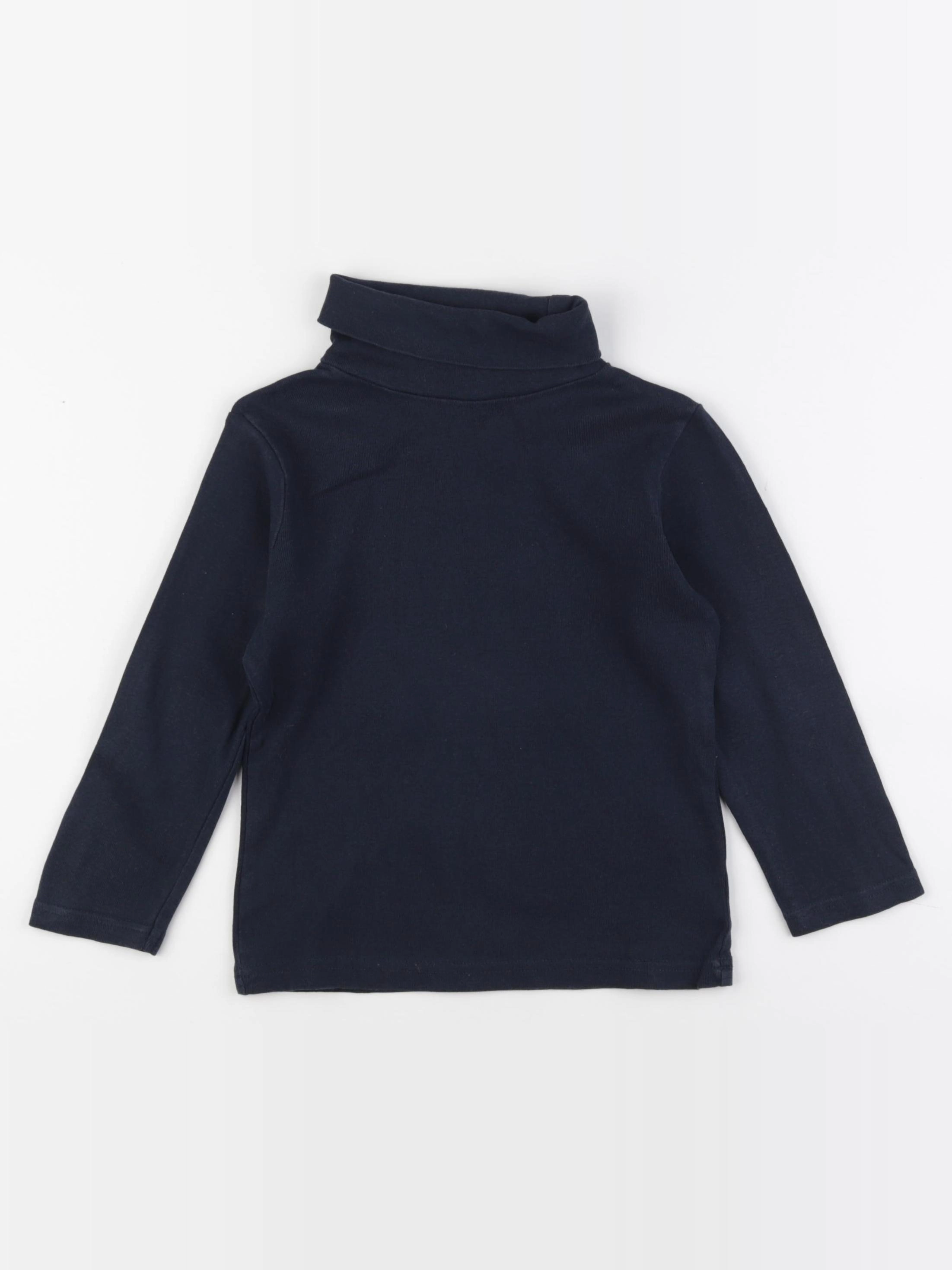 Vertbaudet - sous-pull bleu - 6 ans