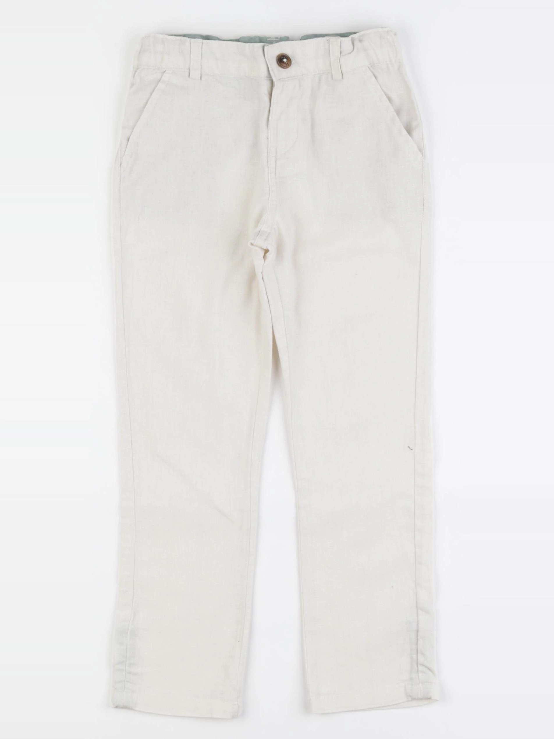 Vertbaudet - pantalon beige - 5 ans