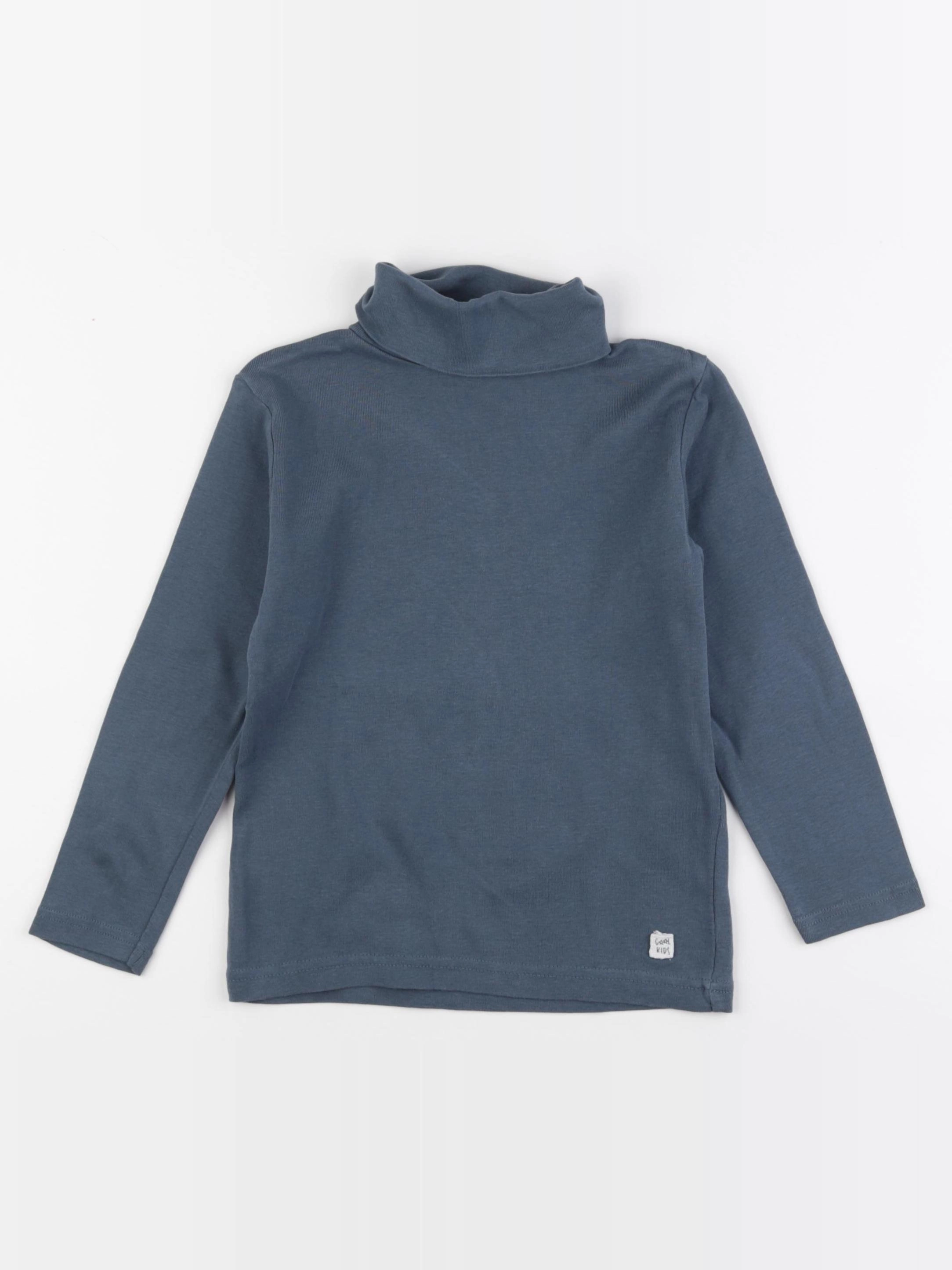 Vertbaudet - sous-pull bleu - 6 ans