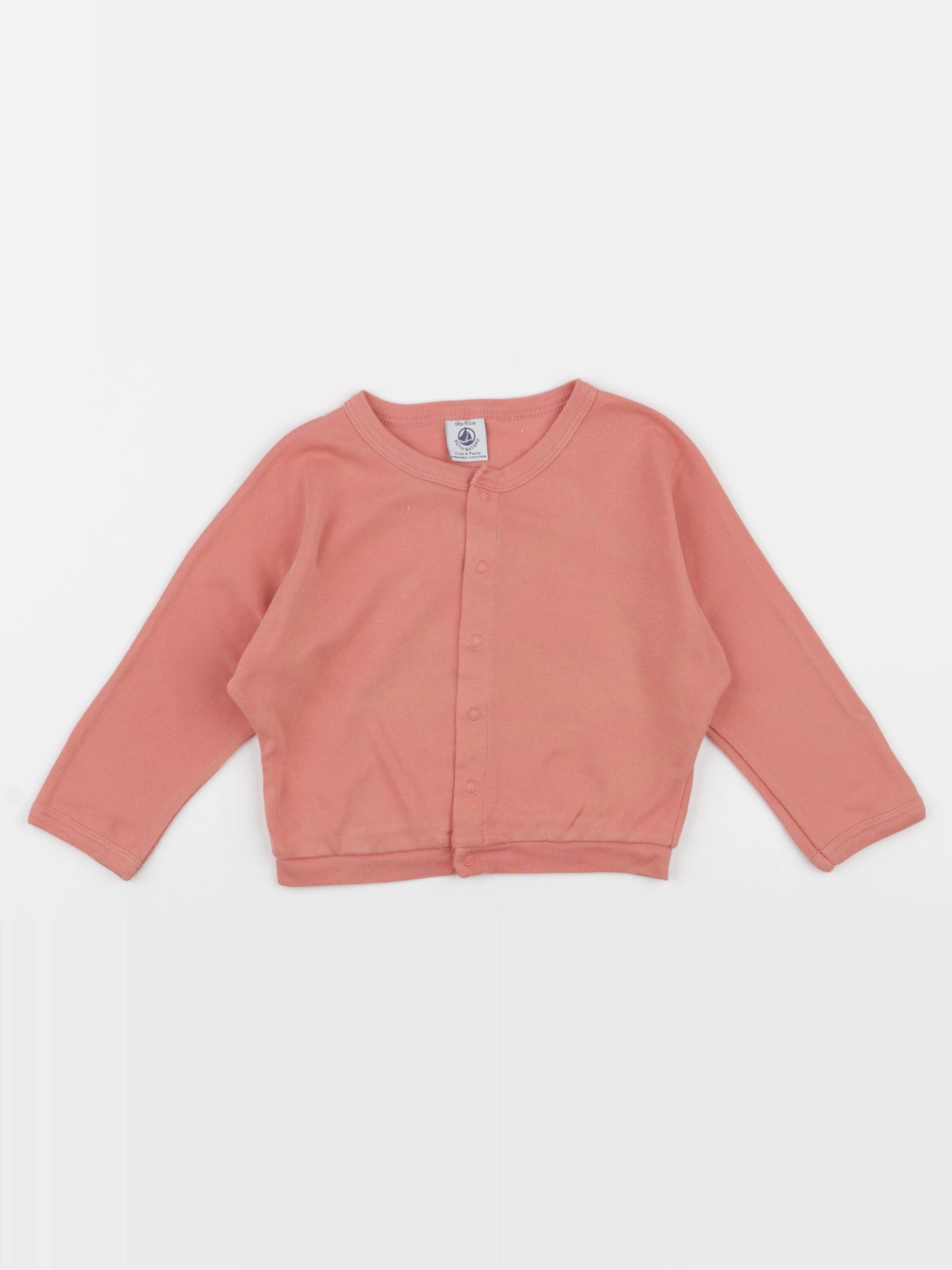 Petit Bateau - tee-shirt rose - 18 mois