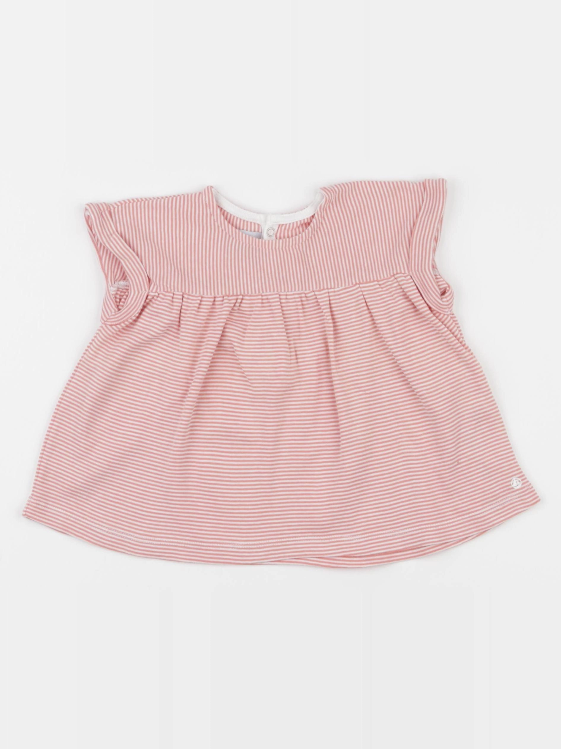 Petit Bateau - tee-shirt rose - 18 mois