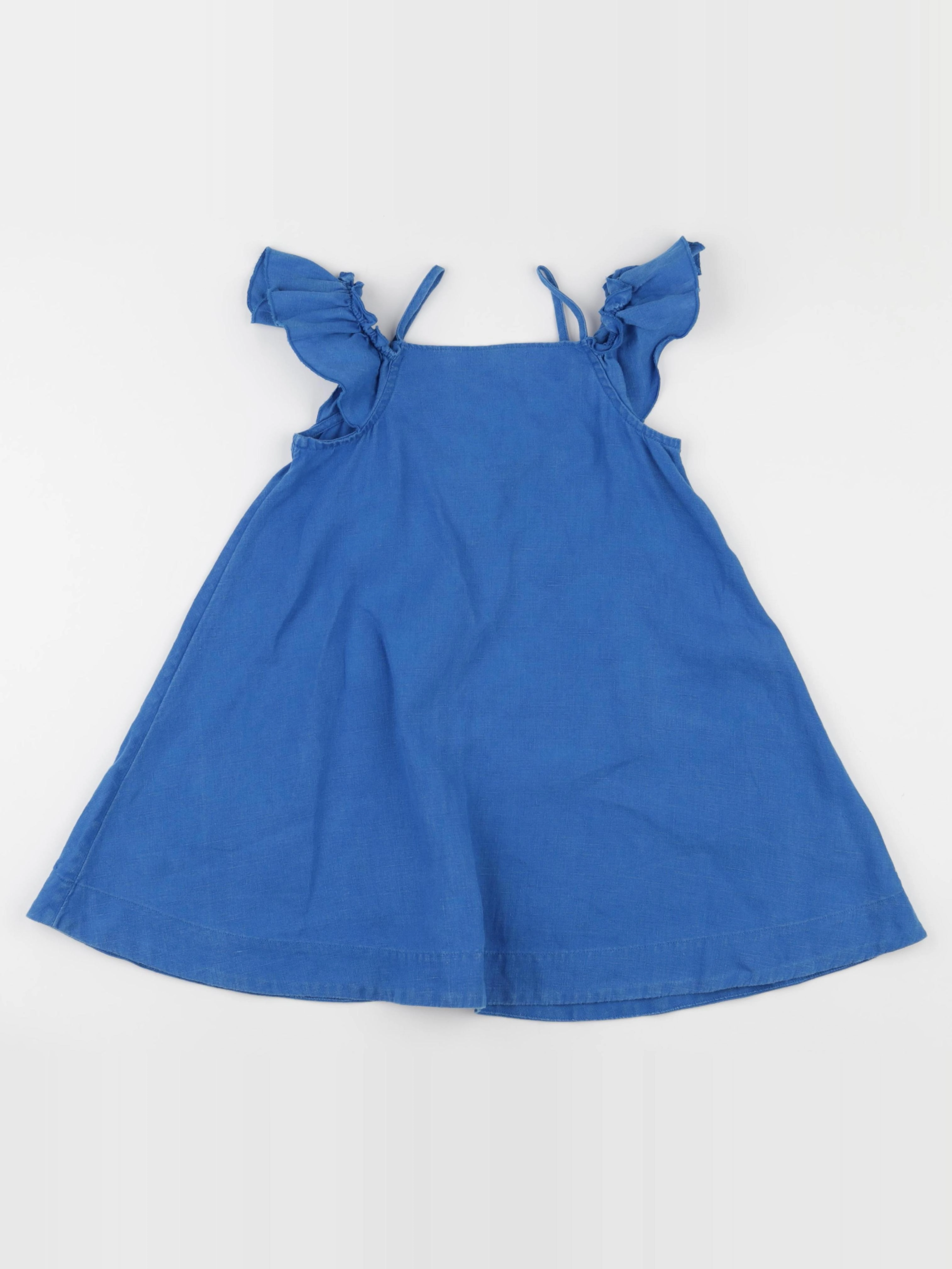 Petit Bateau - robe bleu - 6 ans
