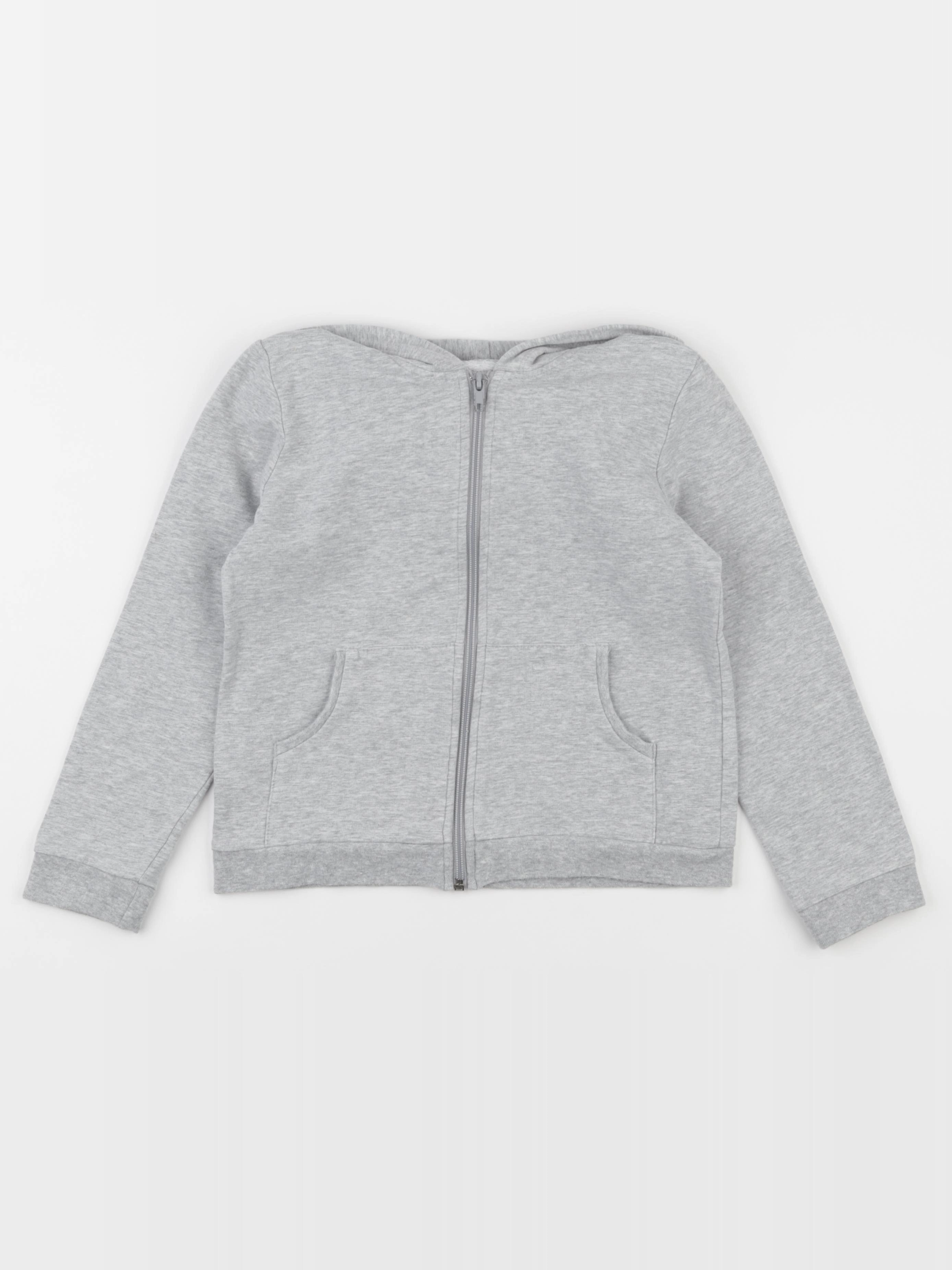 Monoprix - sweat gris - 8 ans