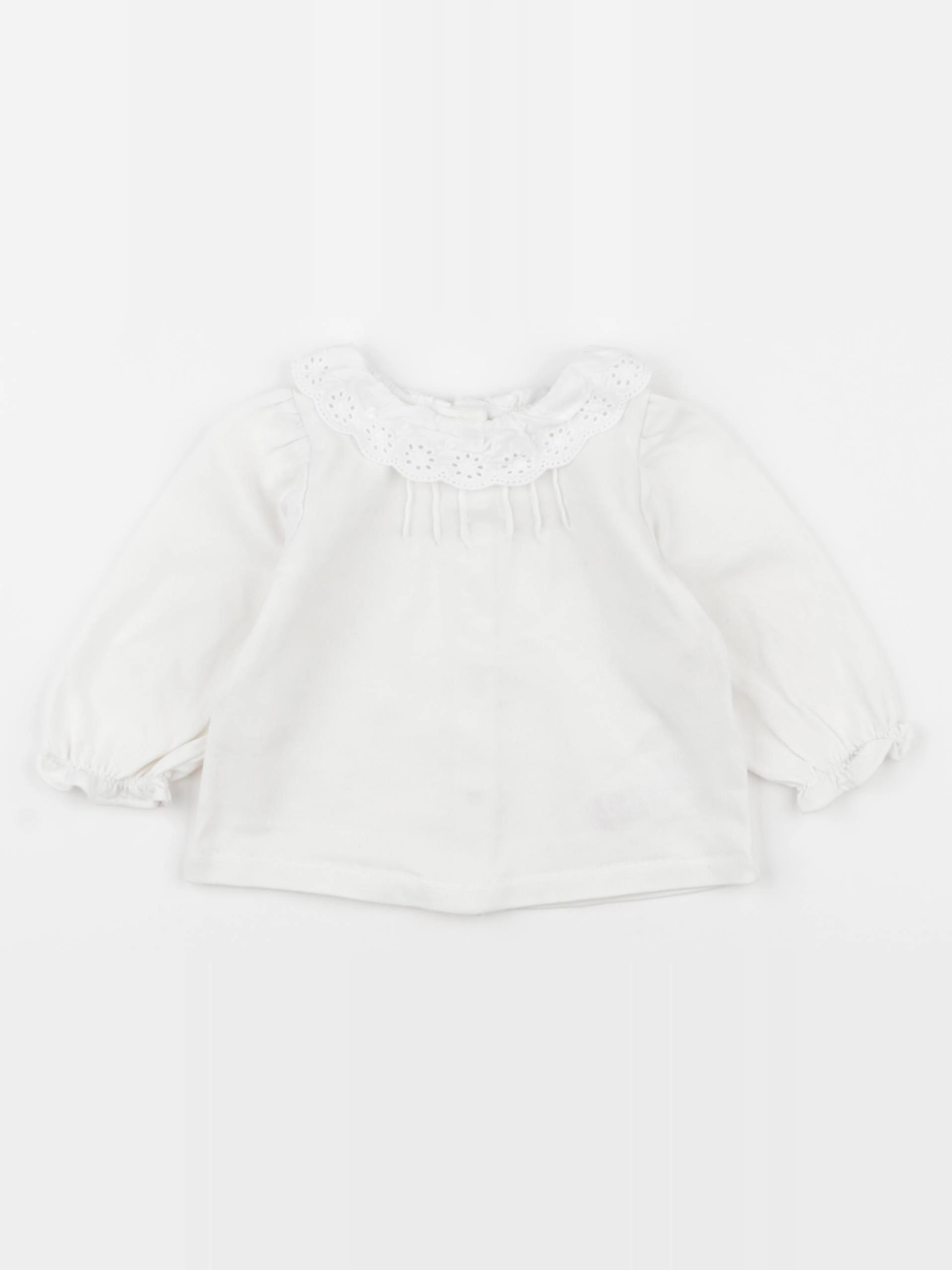 Cyrillus - tee-shirt blanc - 6 mois