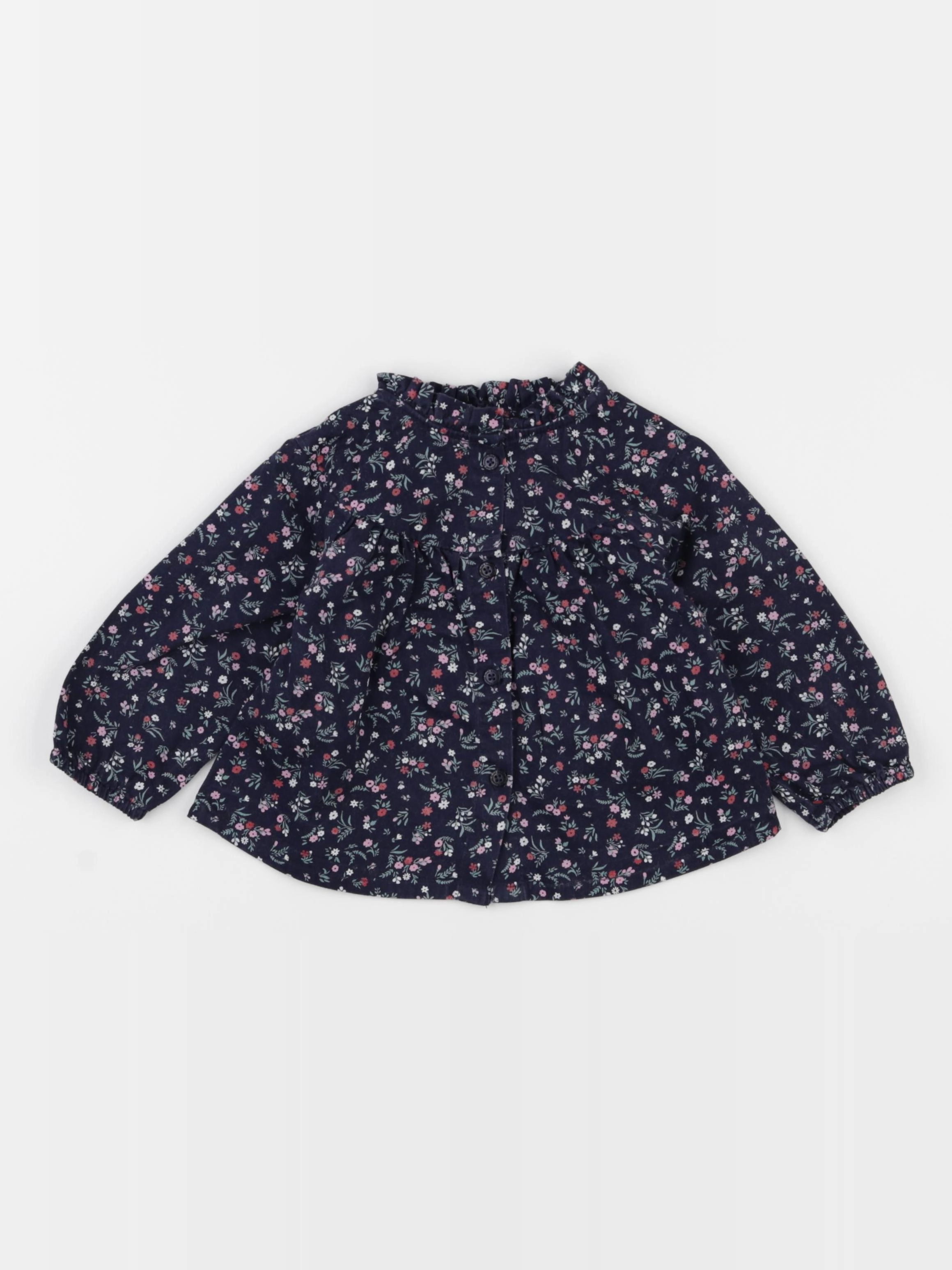 Cadet Rousselle - blouse bleu - 6 mois