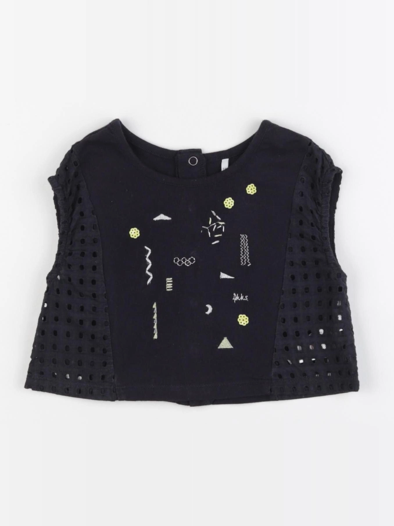 IKKS - tee-shirt noir - 2 ans