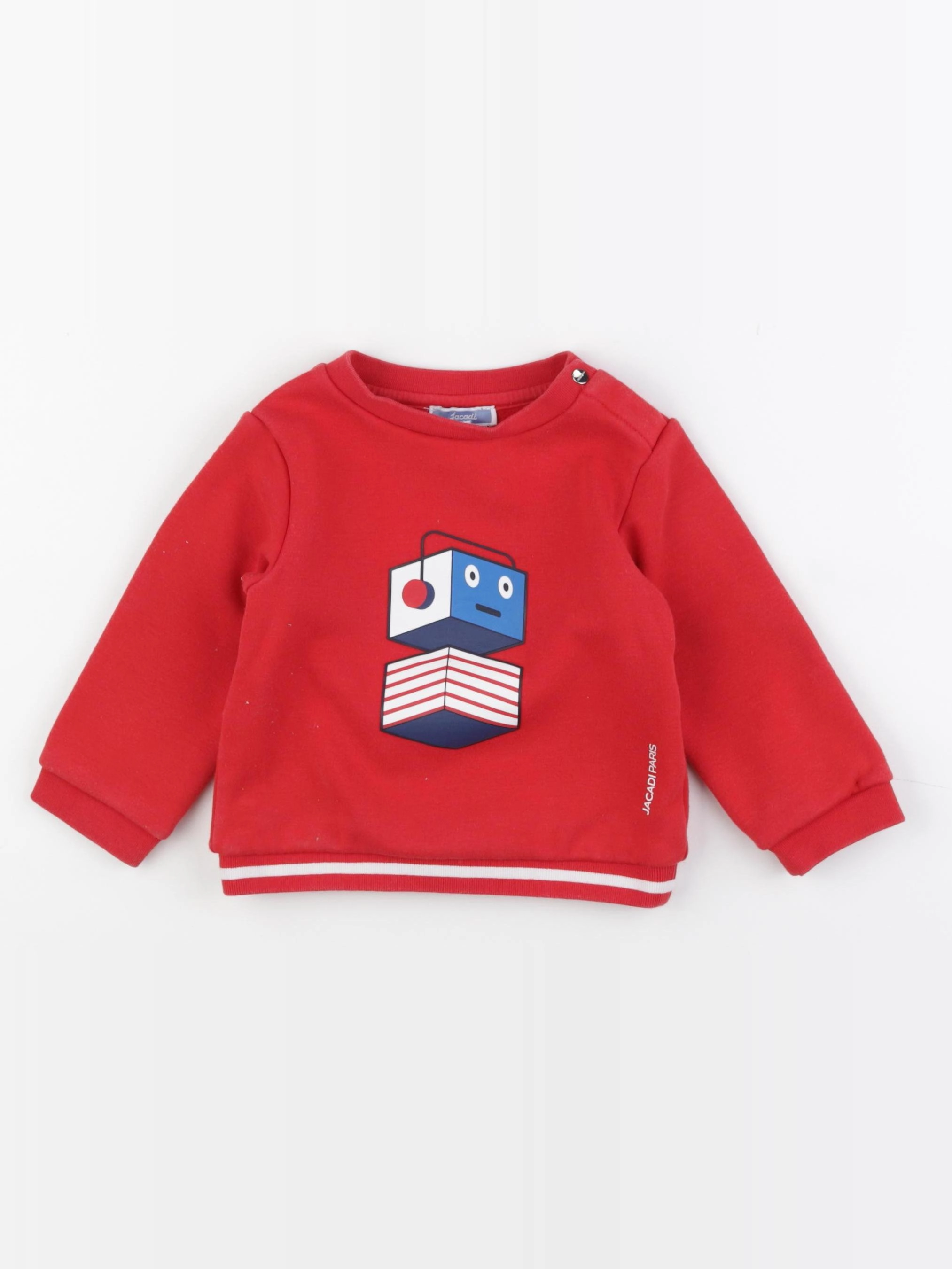 Jacadi - sweat rouge - 24 mois