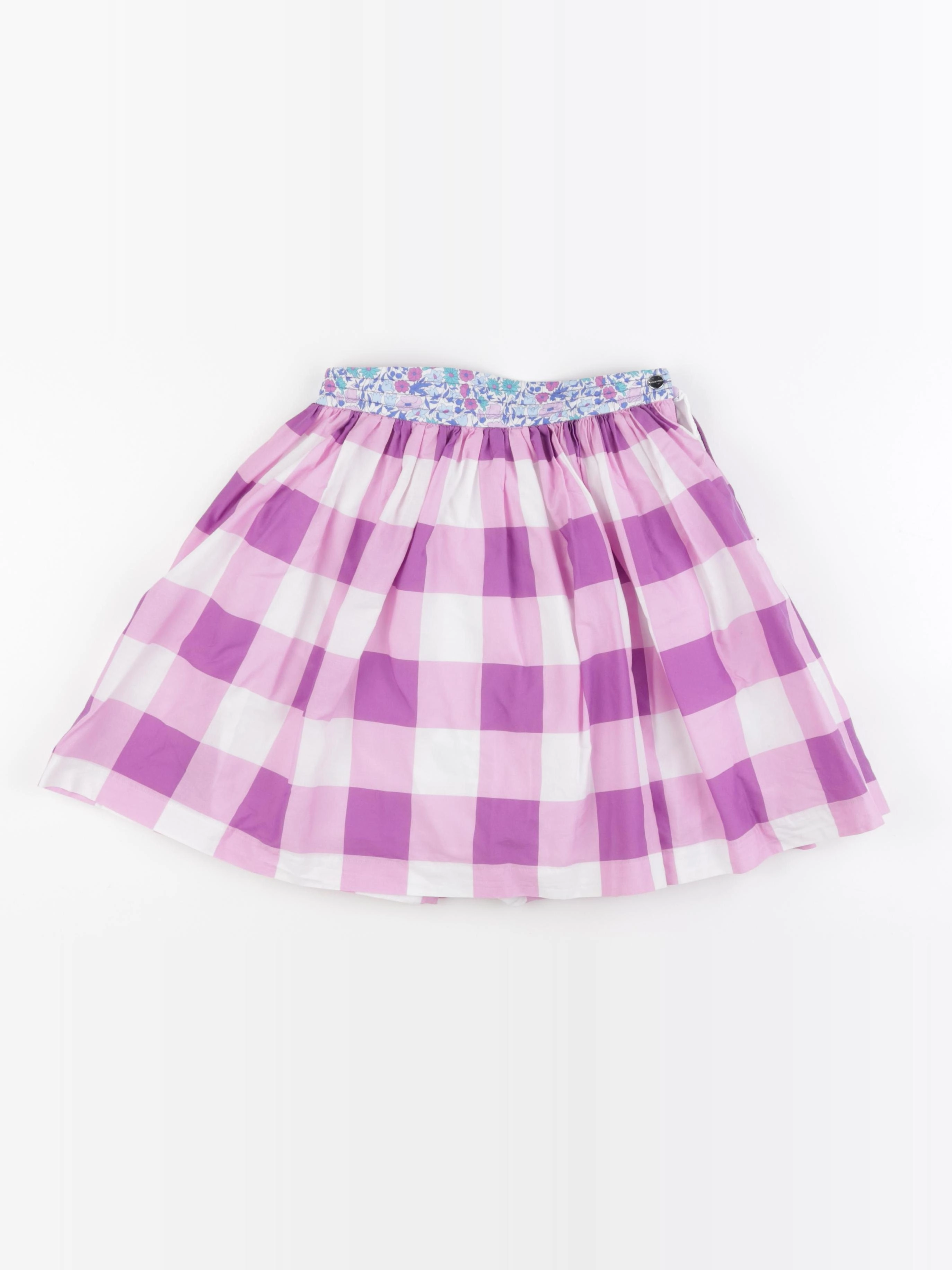 Jacadi - jupe blanc, rose - 10 ans
