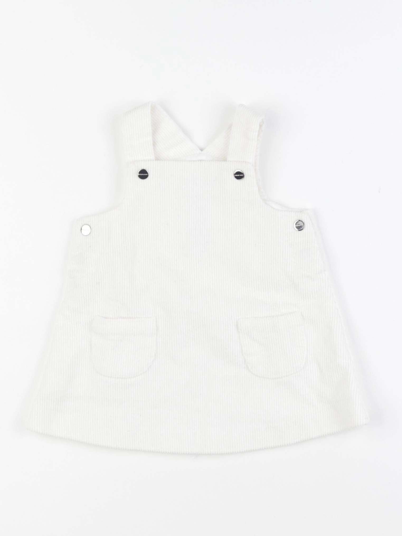 Jacadi - robe blanc - 6 mois