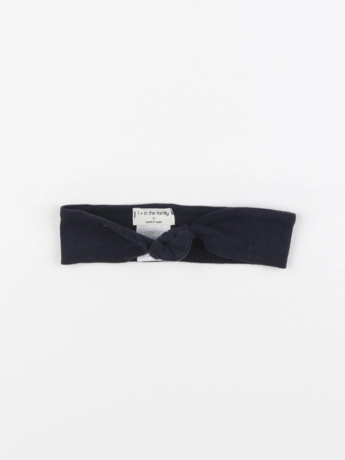 1+ In the family - bandeau bleu - 2/4 ans