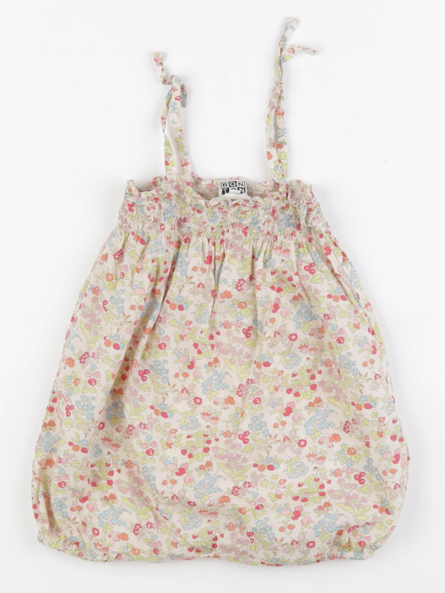 Bonton - combinaison multicolore - 18 mois