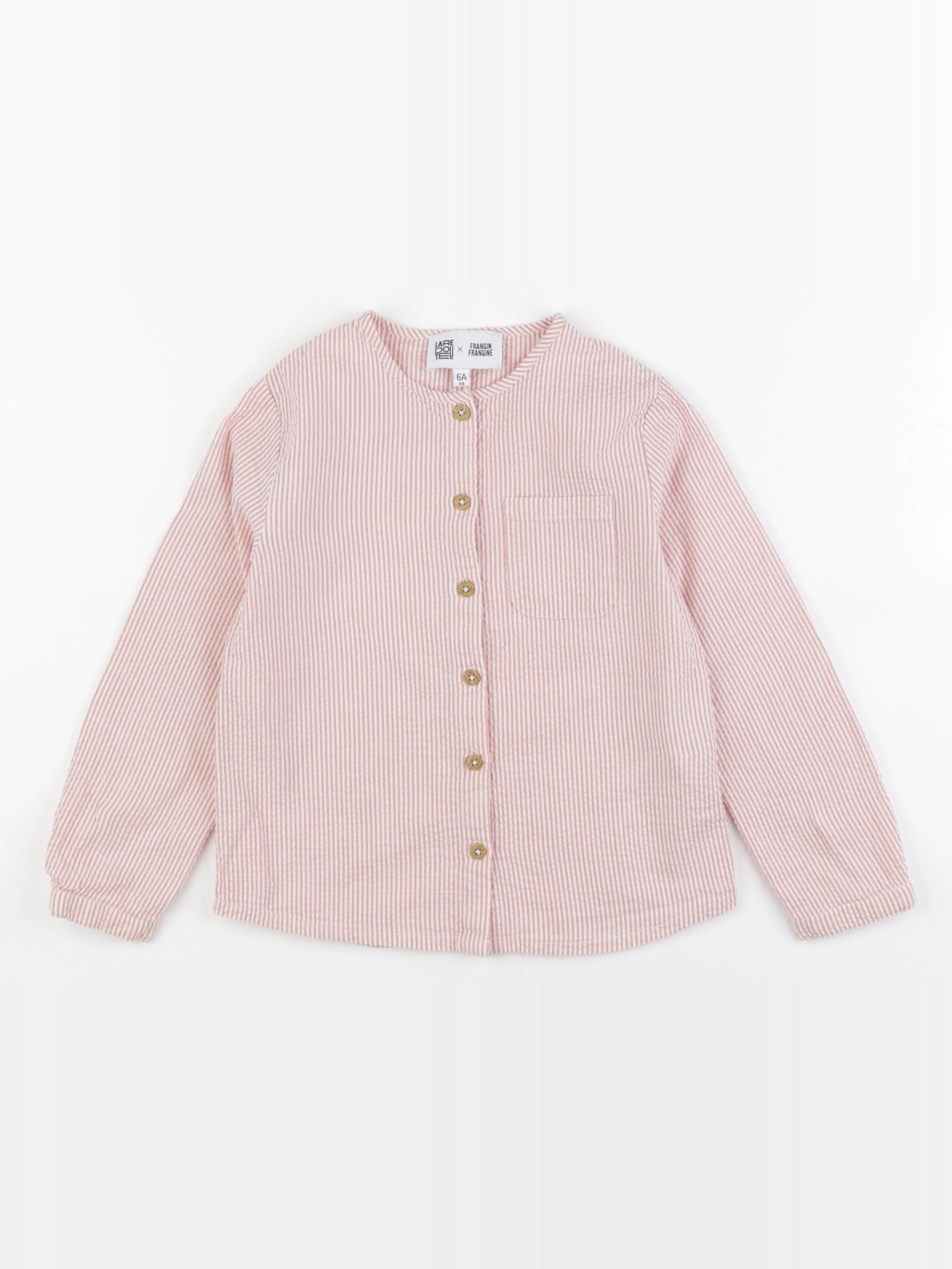 La Redoute - blouse rose - 6 ans