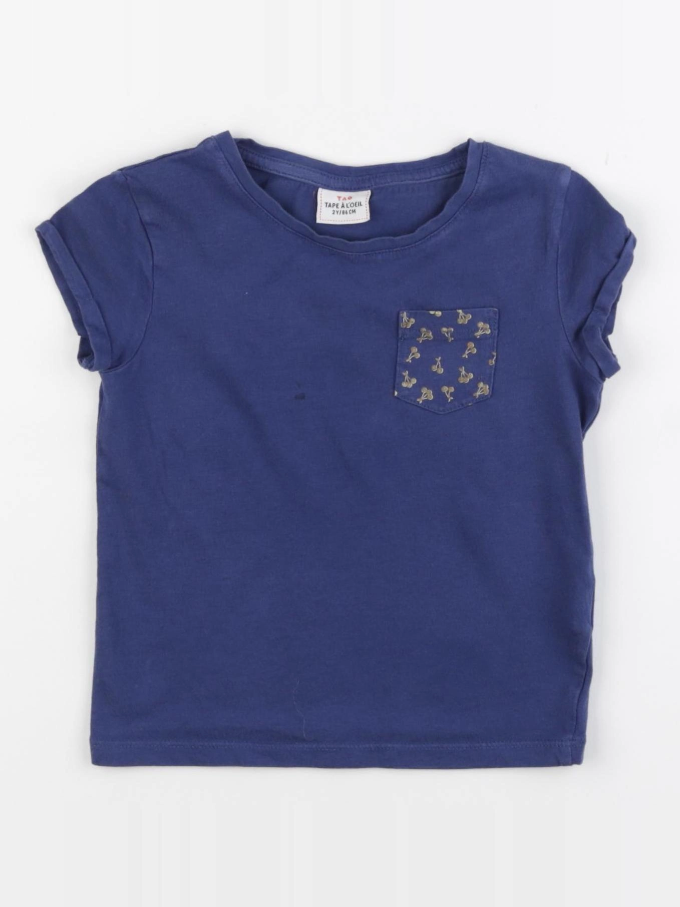 Tape à l'oeil - tee-shirt bleu - 2 ans