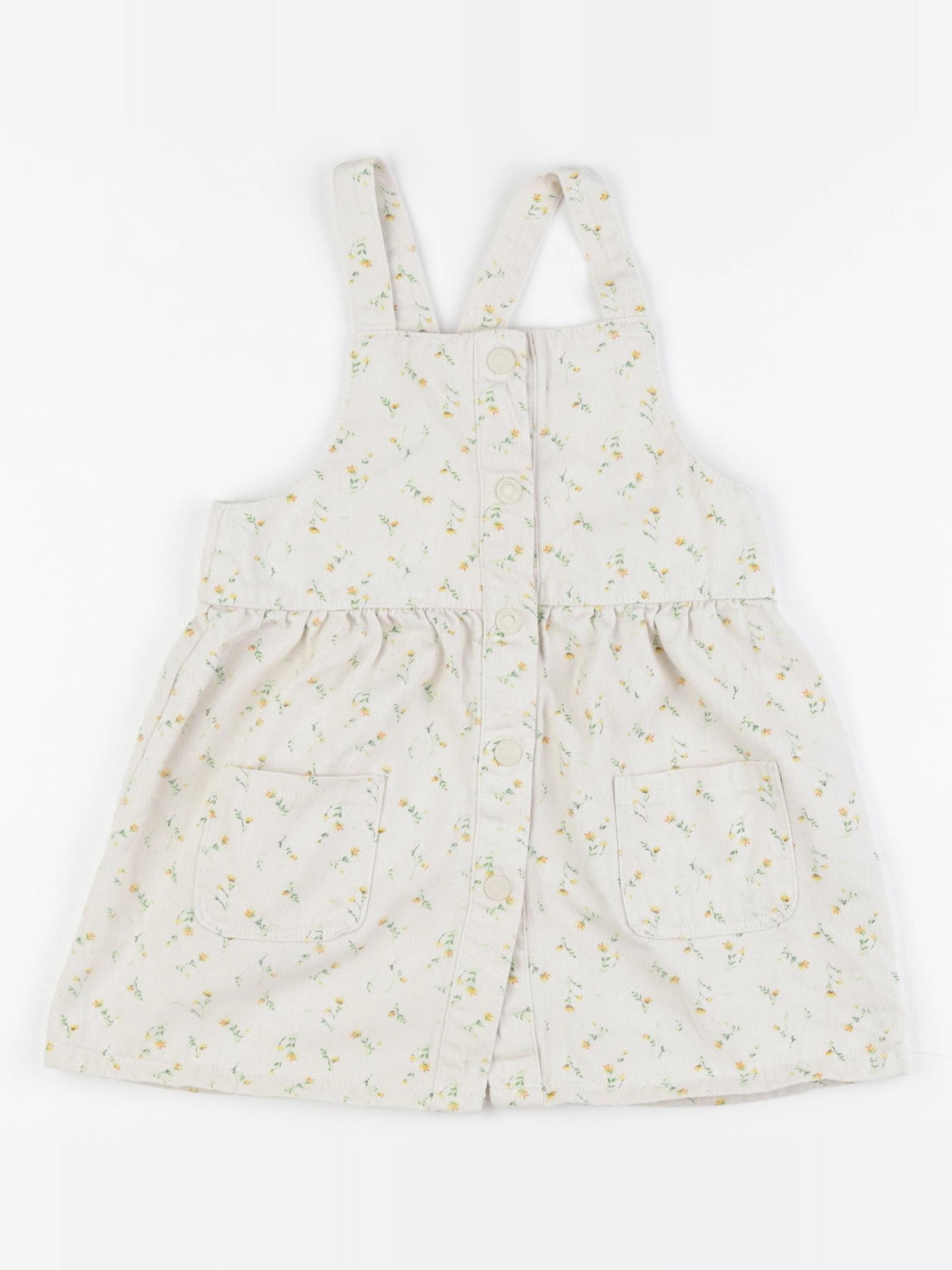 Zara - robe beige - 3/4 ans
