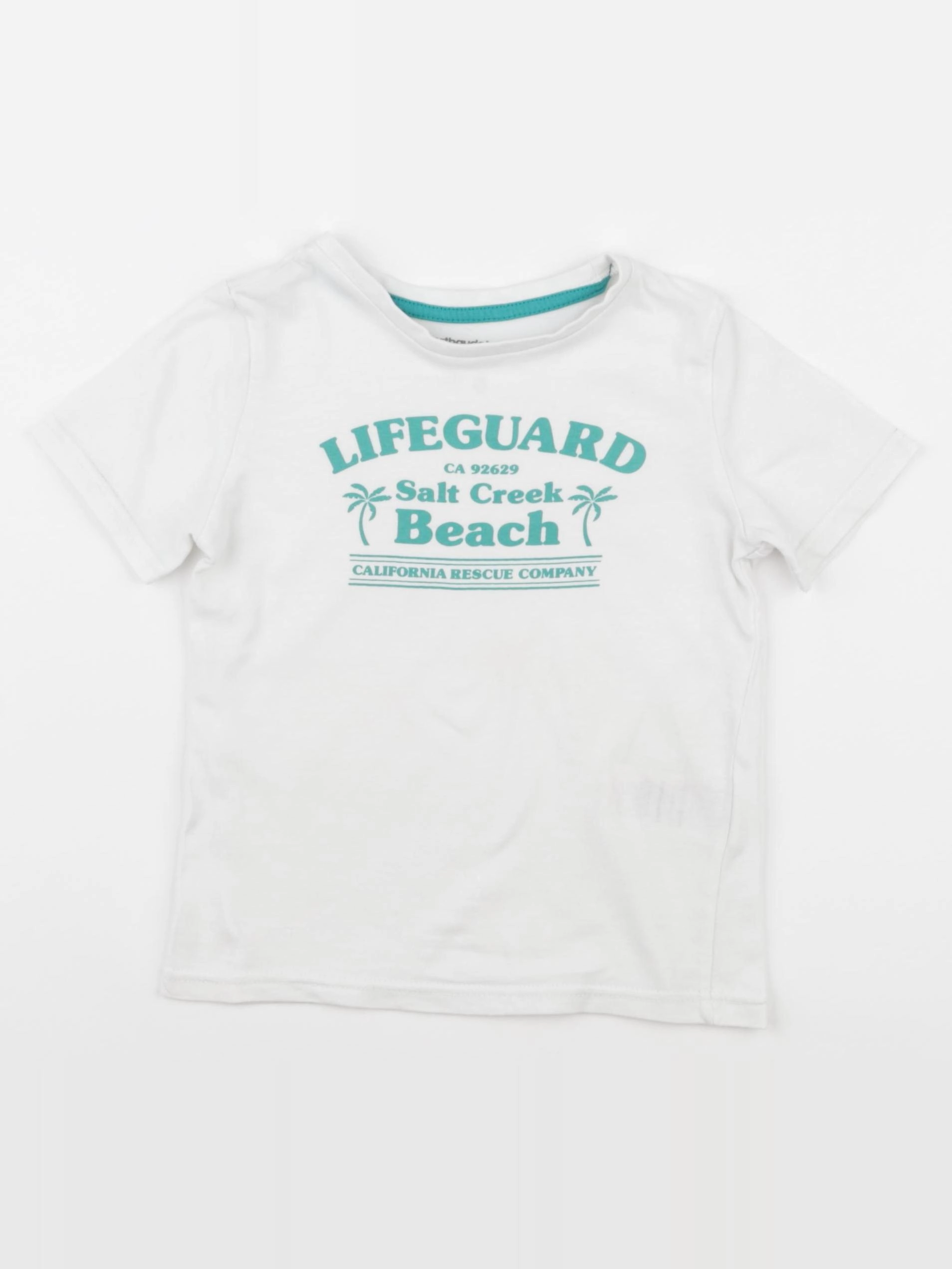 Vertbaudet - tee-shirt blanc - 4 ans
