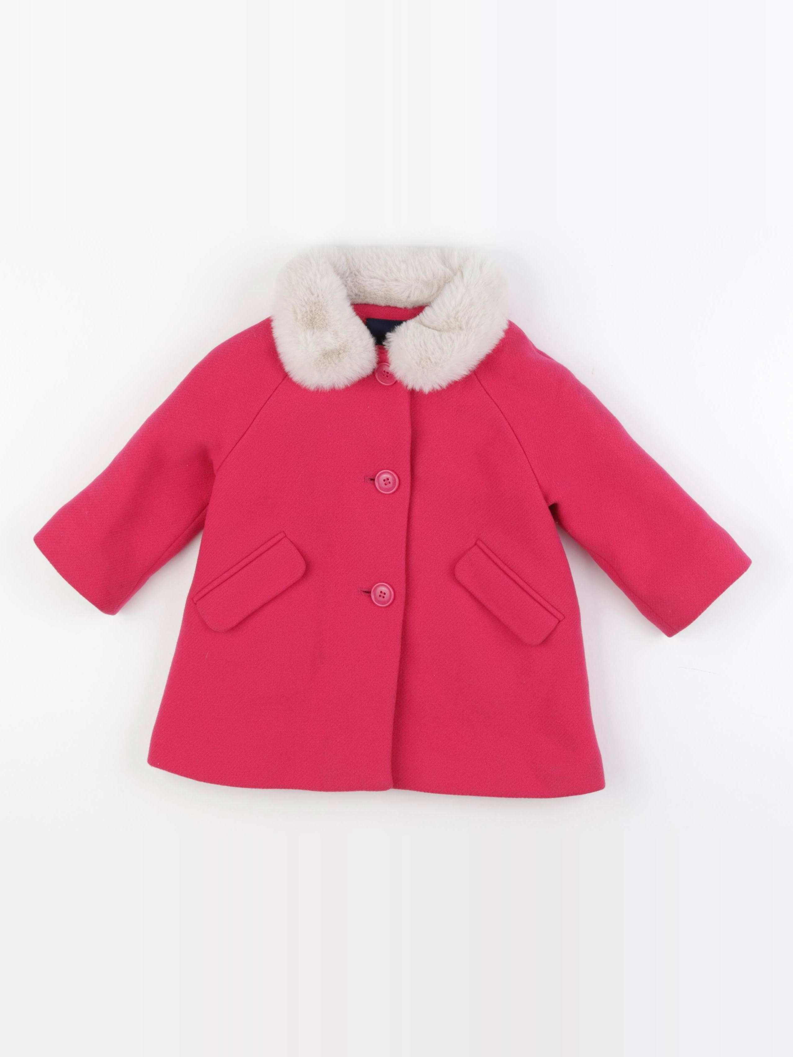Jacadi - manteau rose - 18 mois
