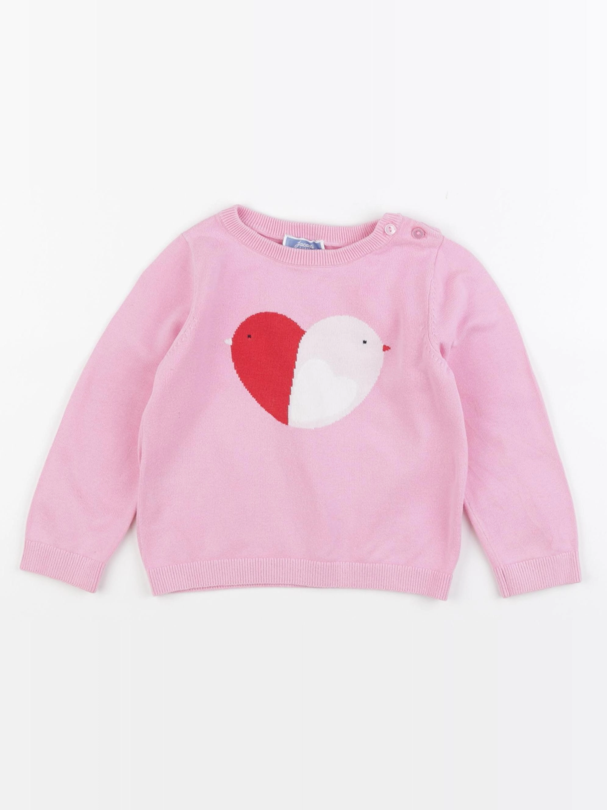 Jacadi - pull rose - 36 mois