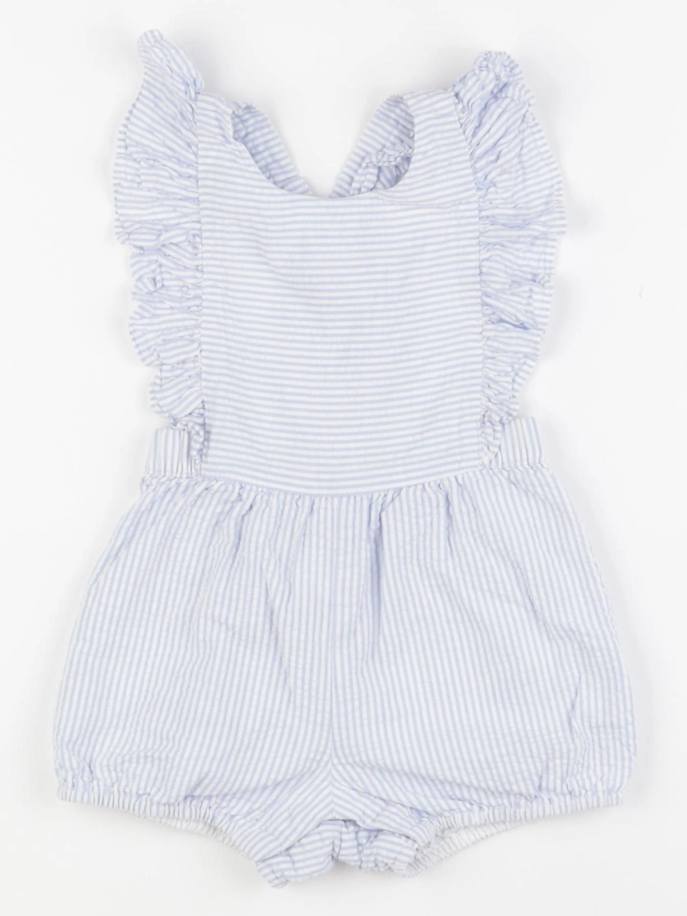 Jacadi - combinaison blanc, bleu - 18 mois