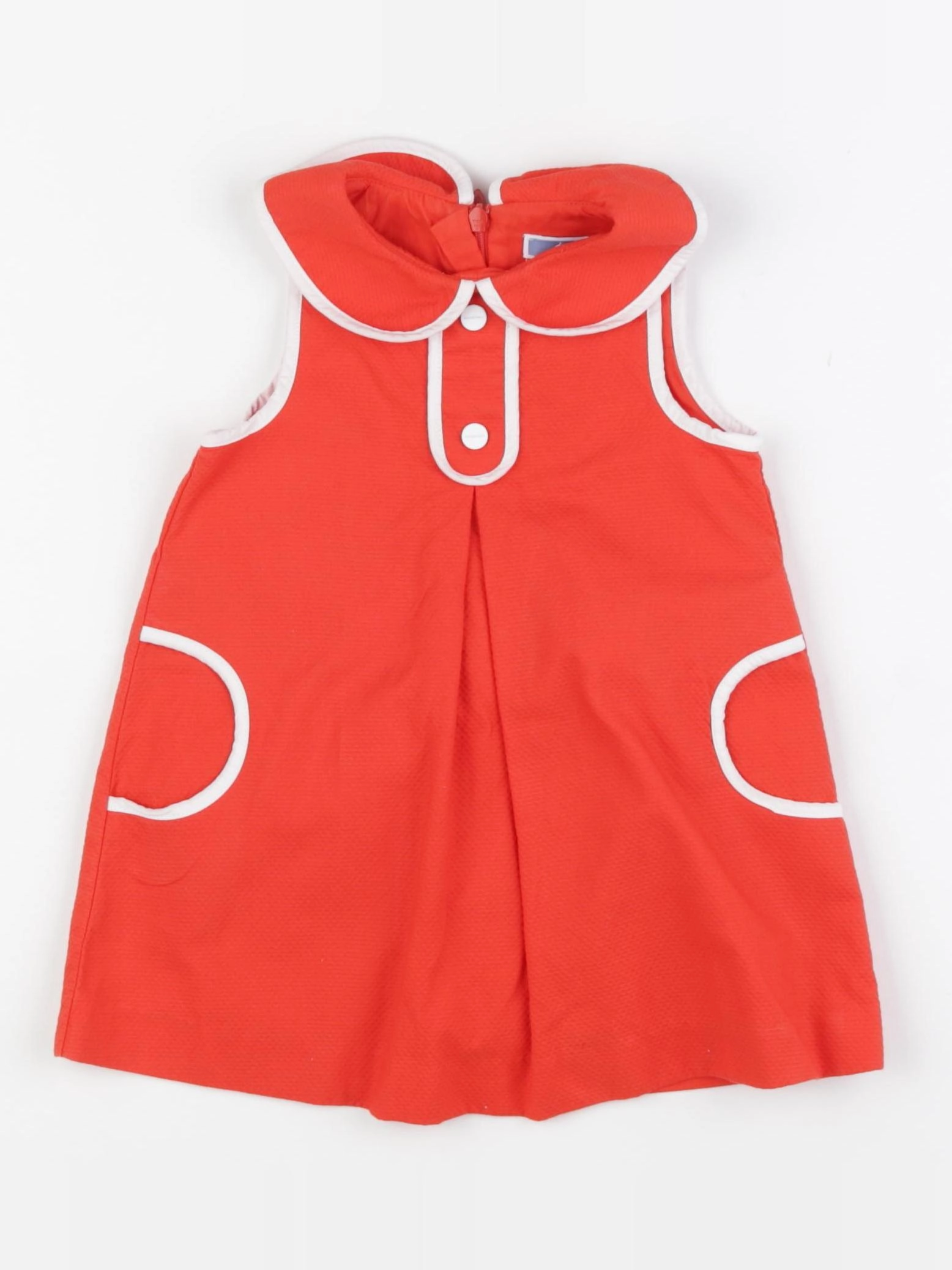 Jacadi - robe rouge - 18 mois