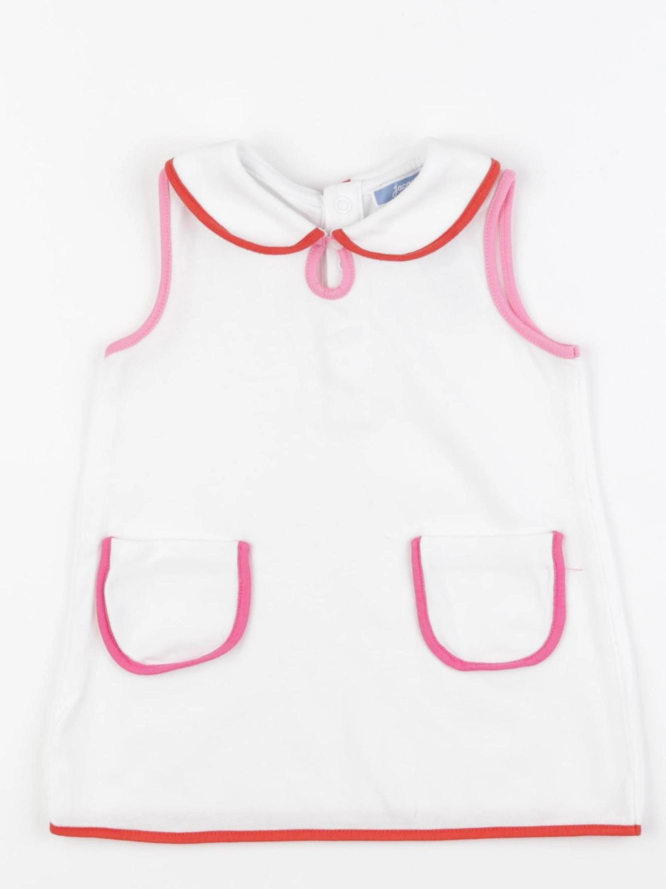 Jacadi - robe blanc - 18 mois