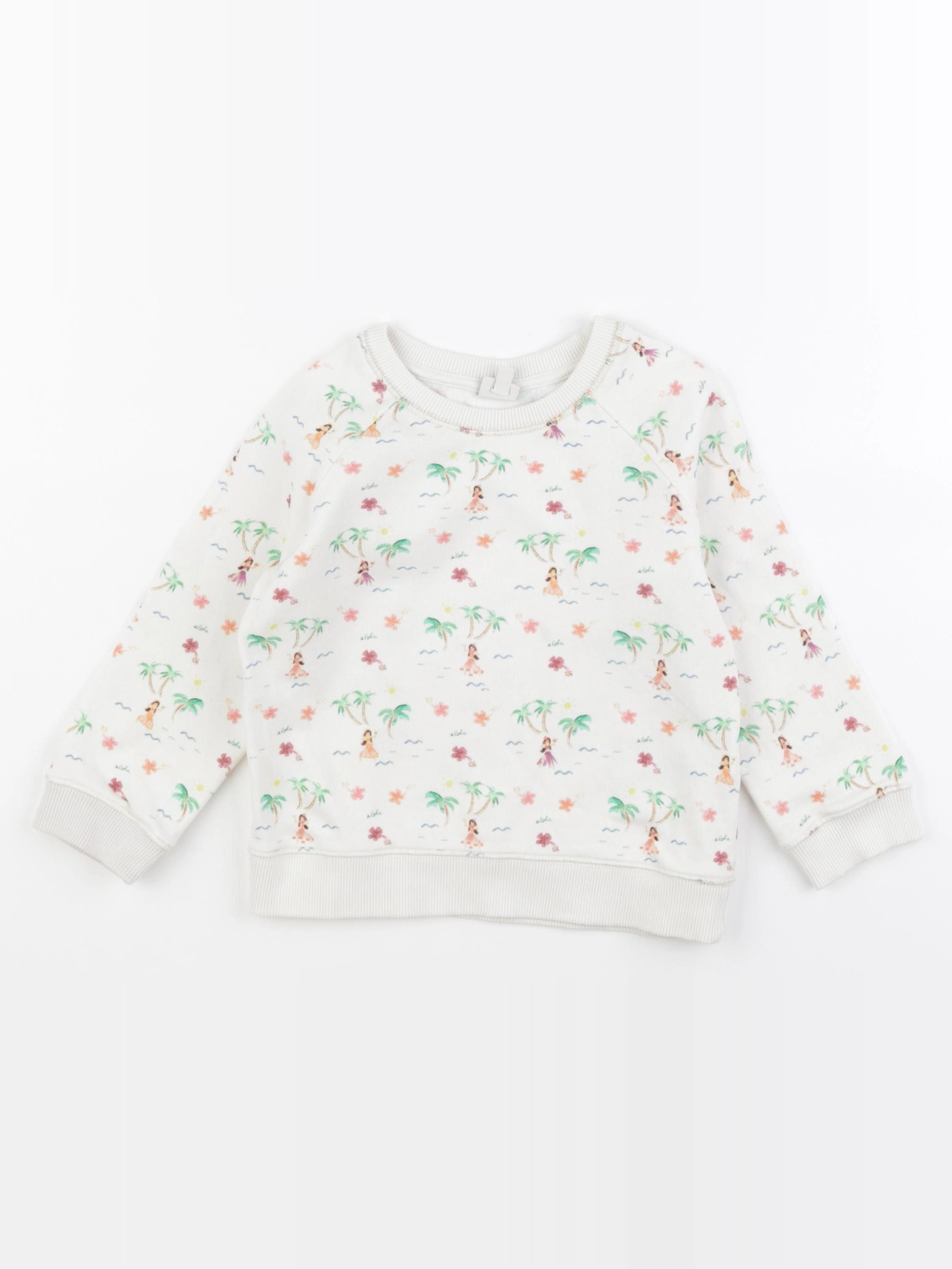 Bonton - sweat beige - 4 ans