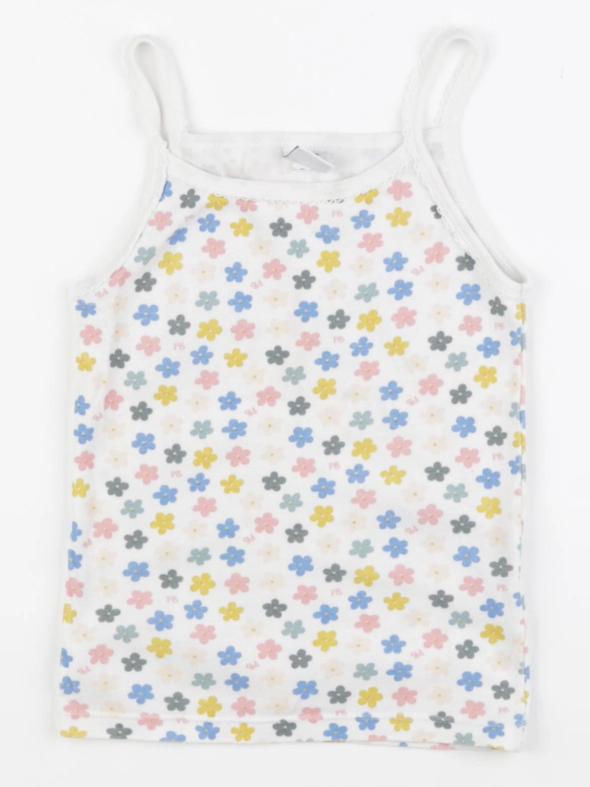 Petit Bateau - maillot de corps multicolore - 5 ans