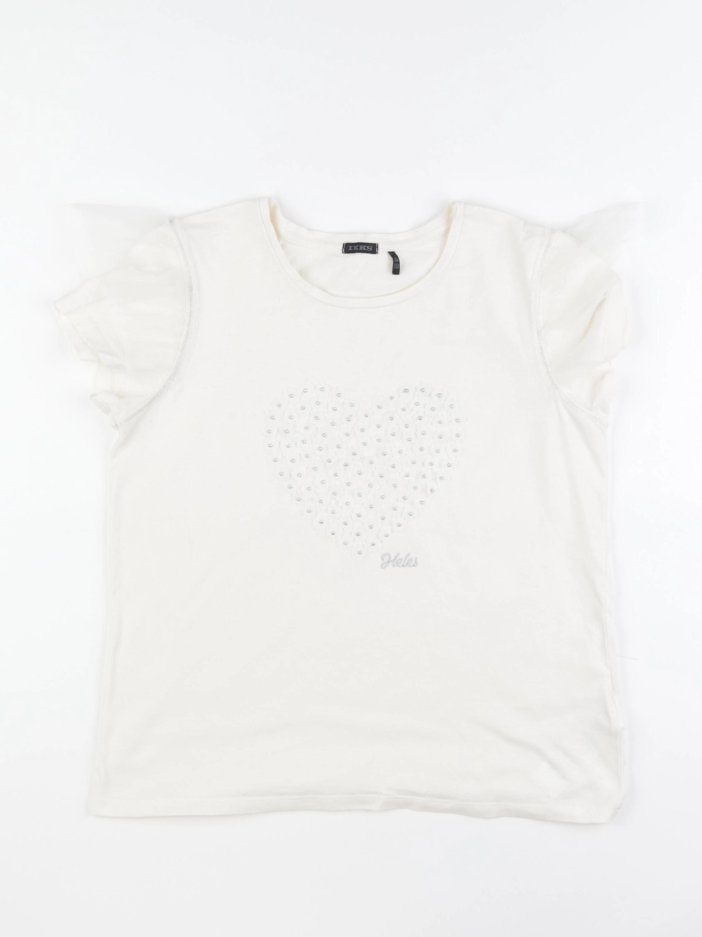IKKS - tee-shirt beige - 14 ans