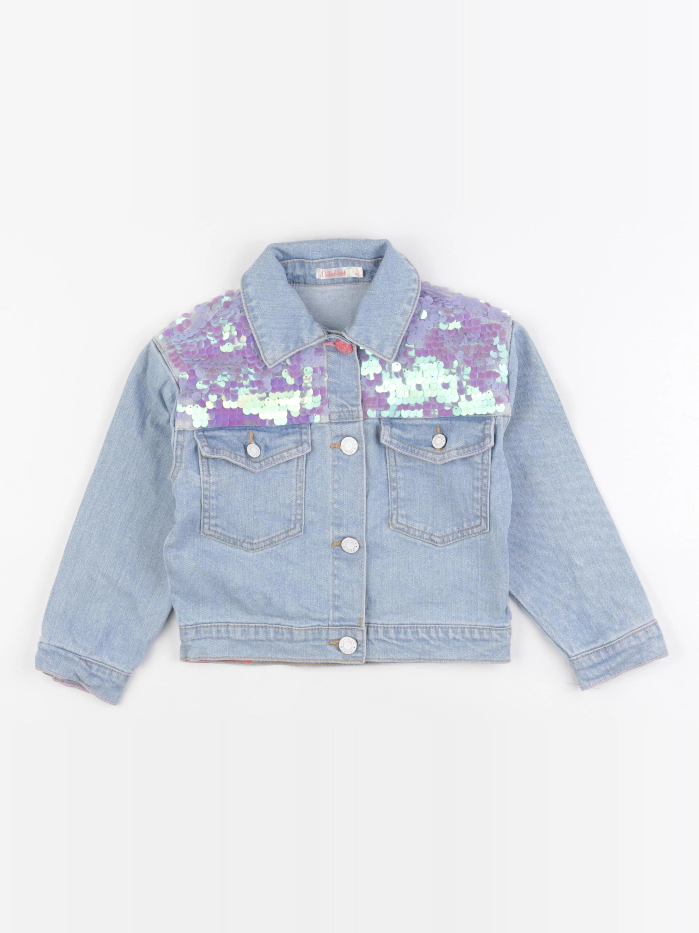 Billie Blush - veste bleu - 4 ans