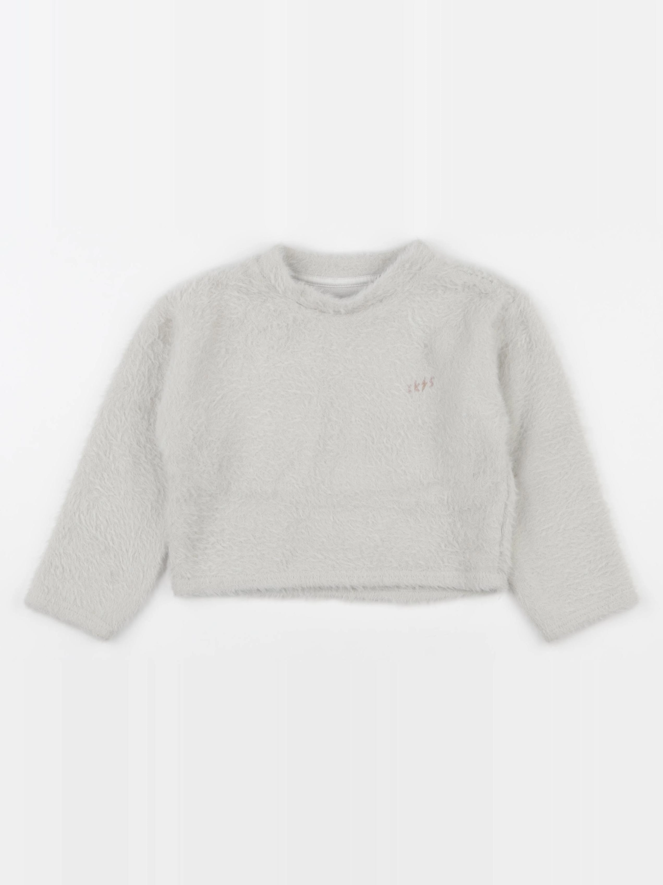 IKKS - pull beige, gris - 4 ans