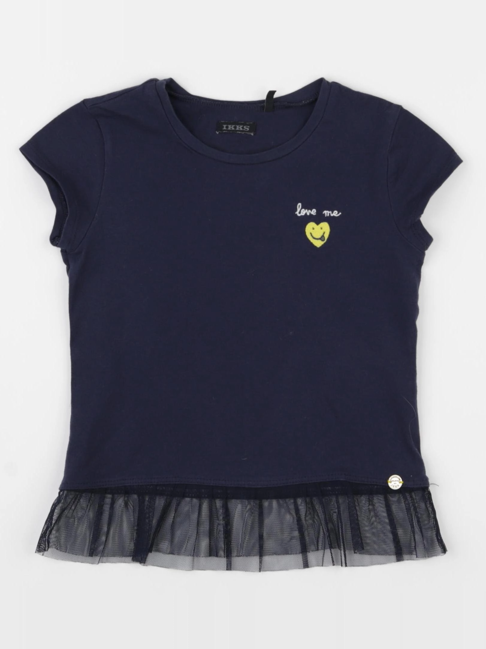 IKKS - tee-shirt bleu - 6 ans
