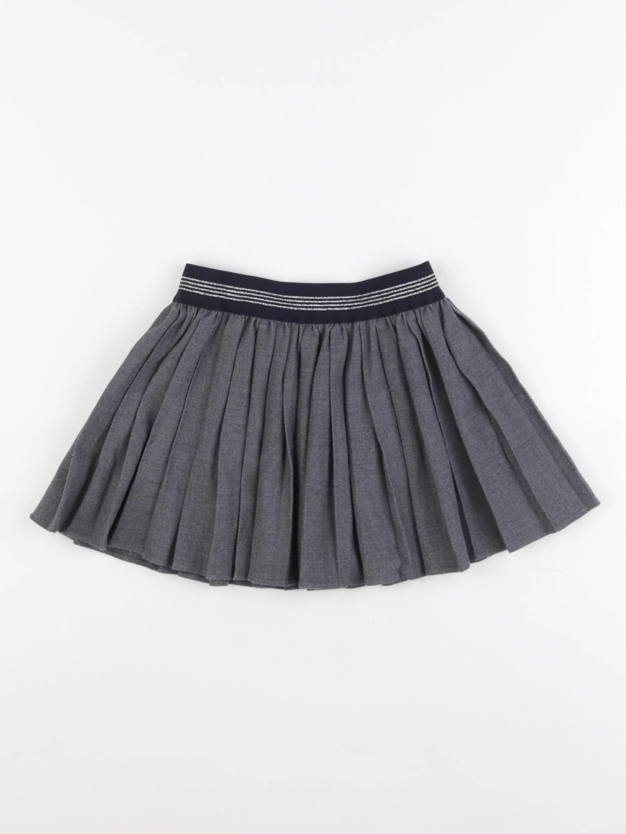 Jacadi - jupe gris, argent - 3 ans