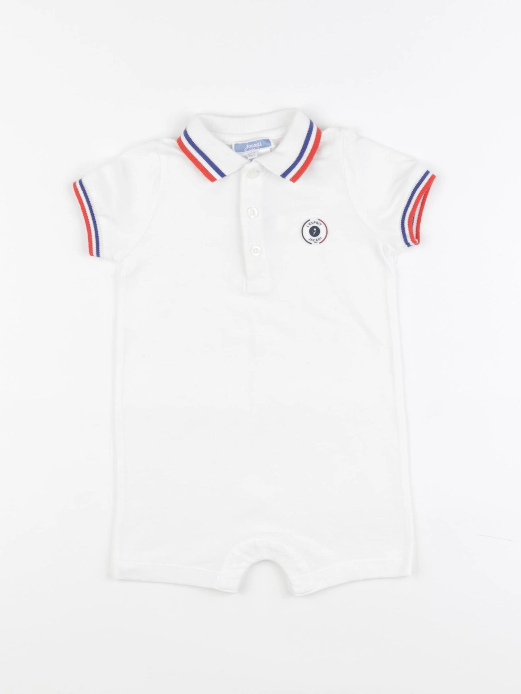 Jacadi - combinaison blanc - 12 mois