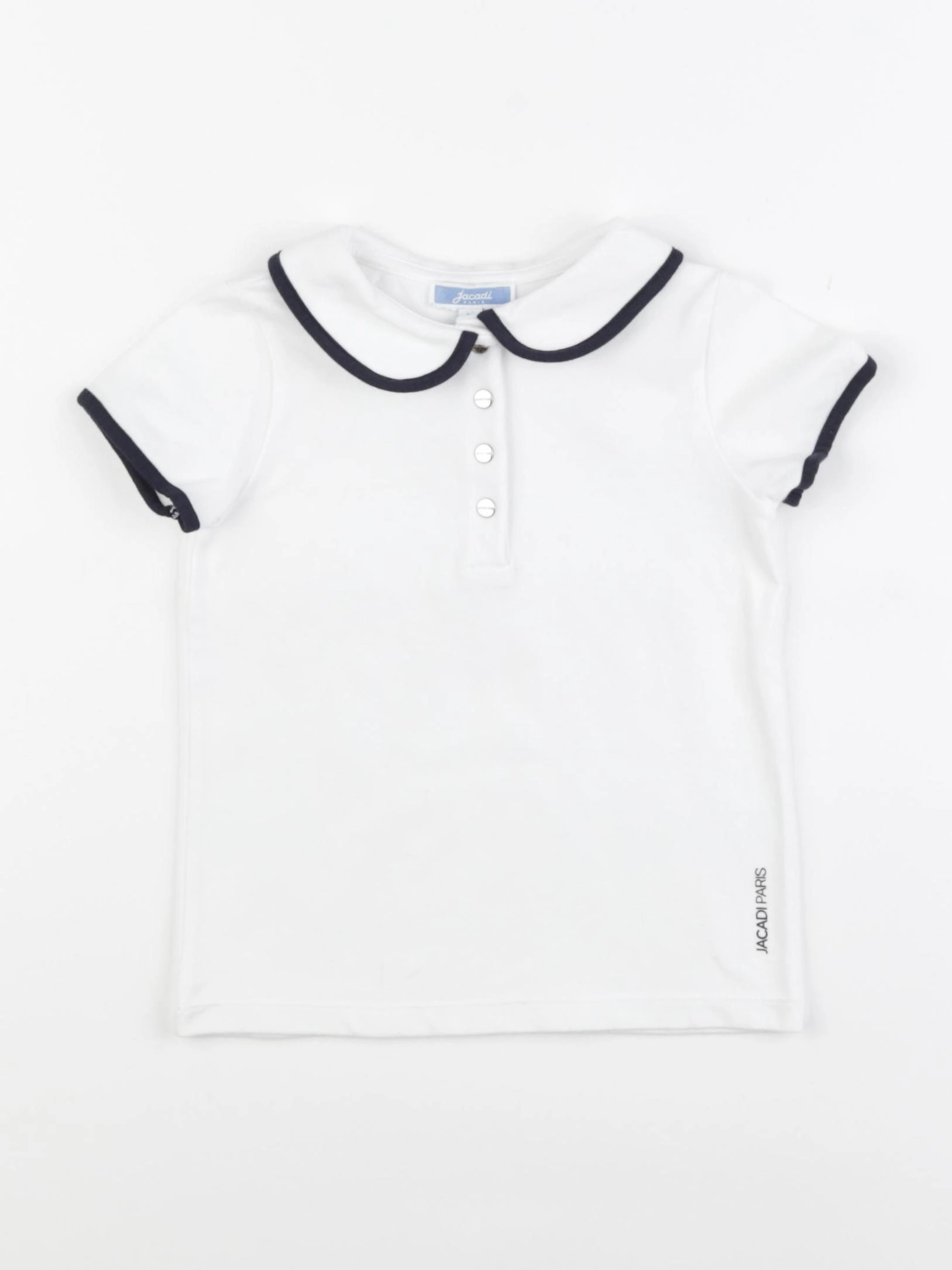 Jacadi - polo blanc - 4 ans