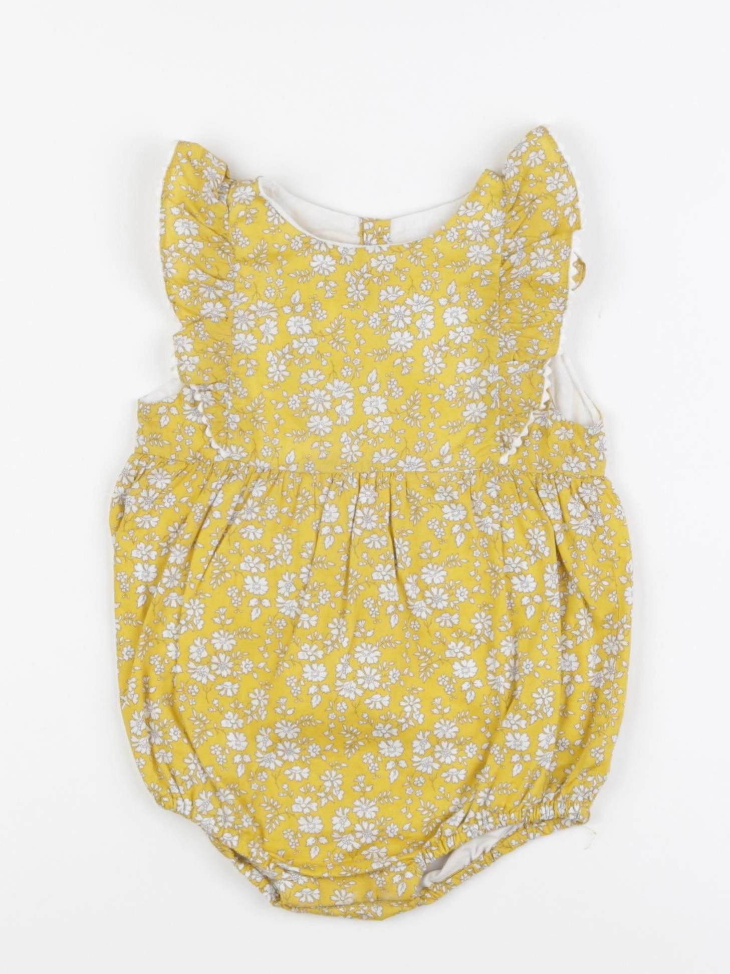 Jacadi - combinaison liberty jaune - 18 mois