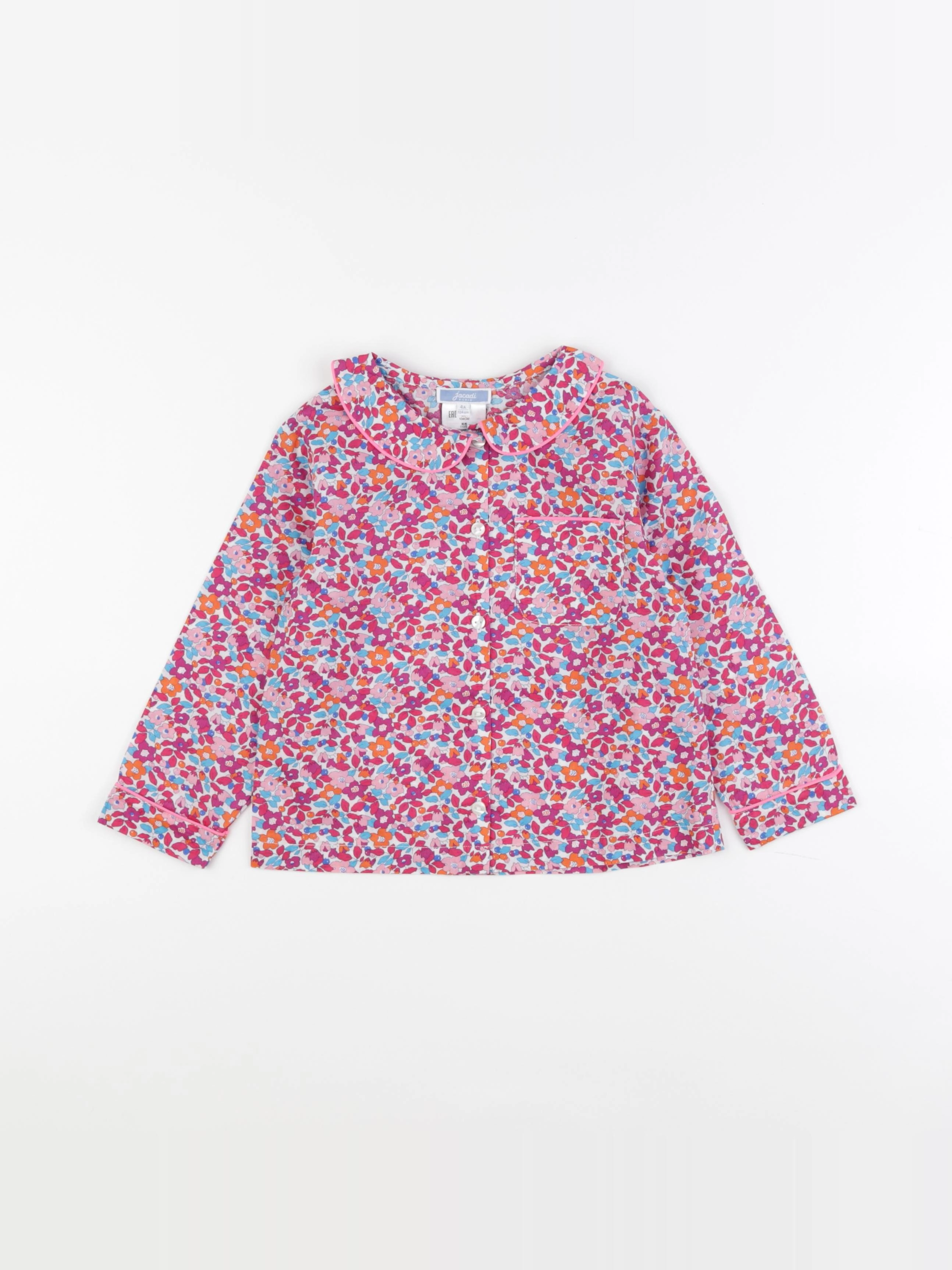 Jacadi - blouse liberty rose - 4 ans