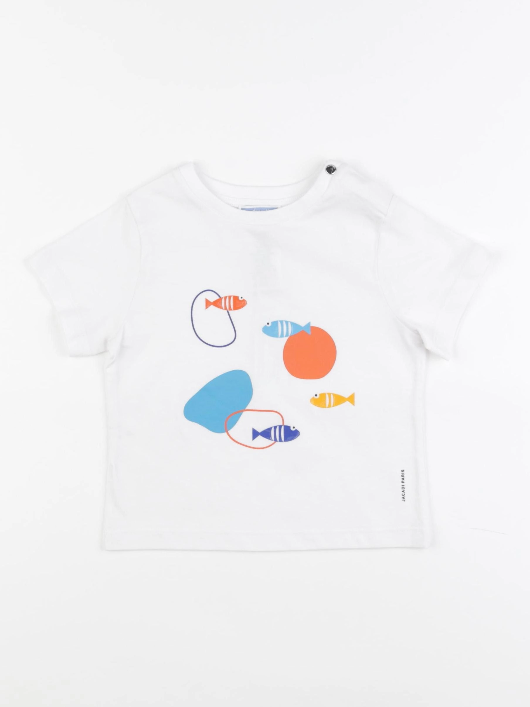 Jacadi - tee-shirt blanc - 36 mois