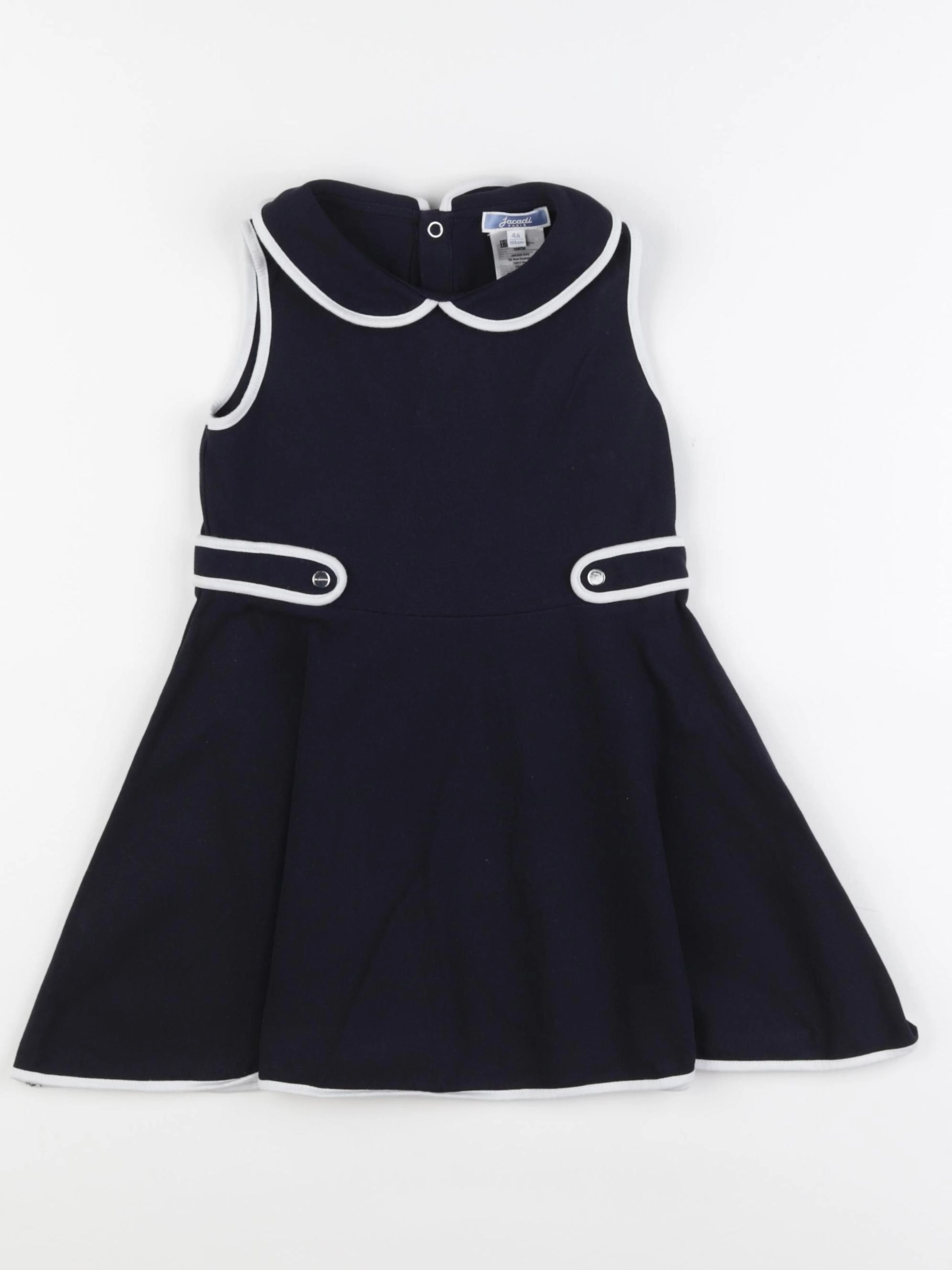 Jacadi - robe bleu - 4 ans
