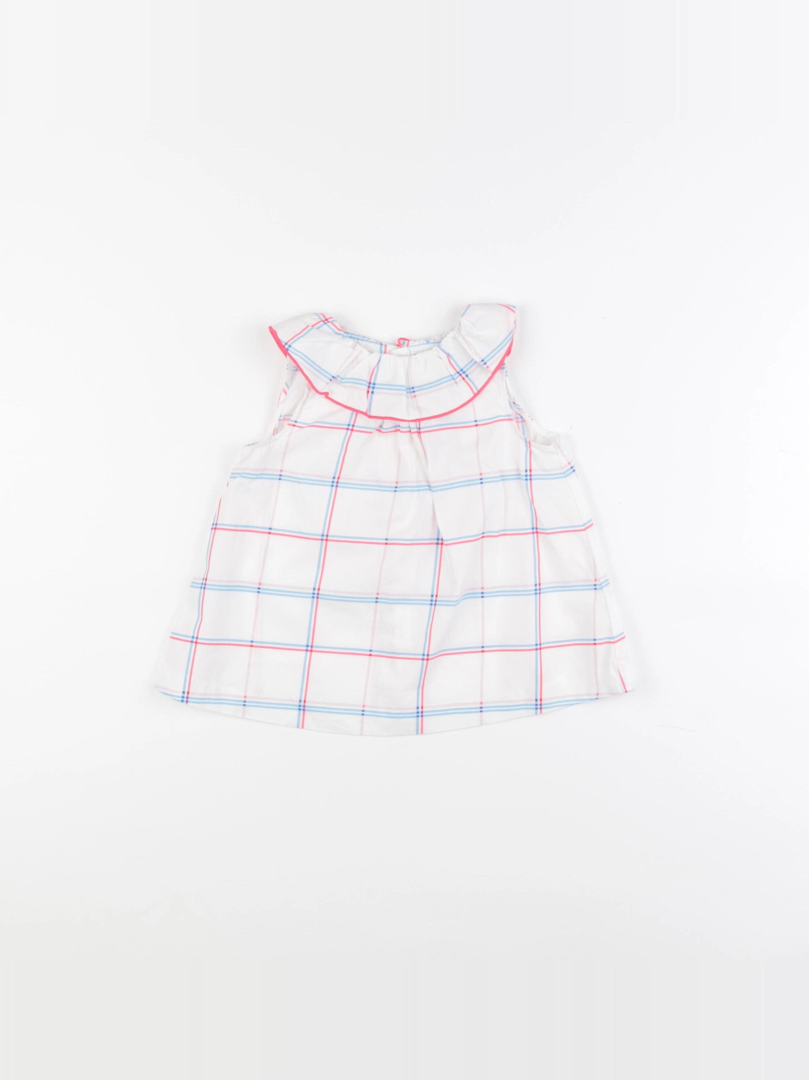 Jacadi - blouse blanc - 24 mois