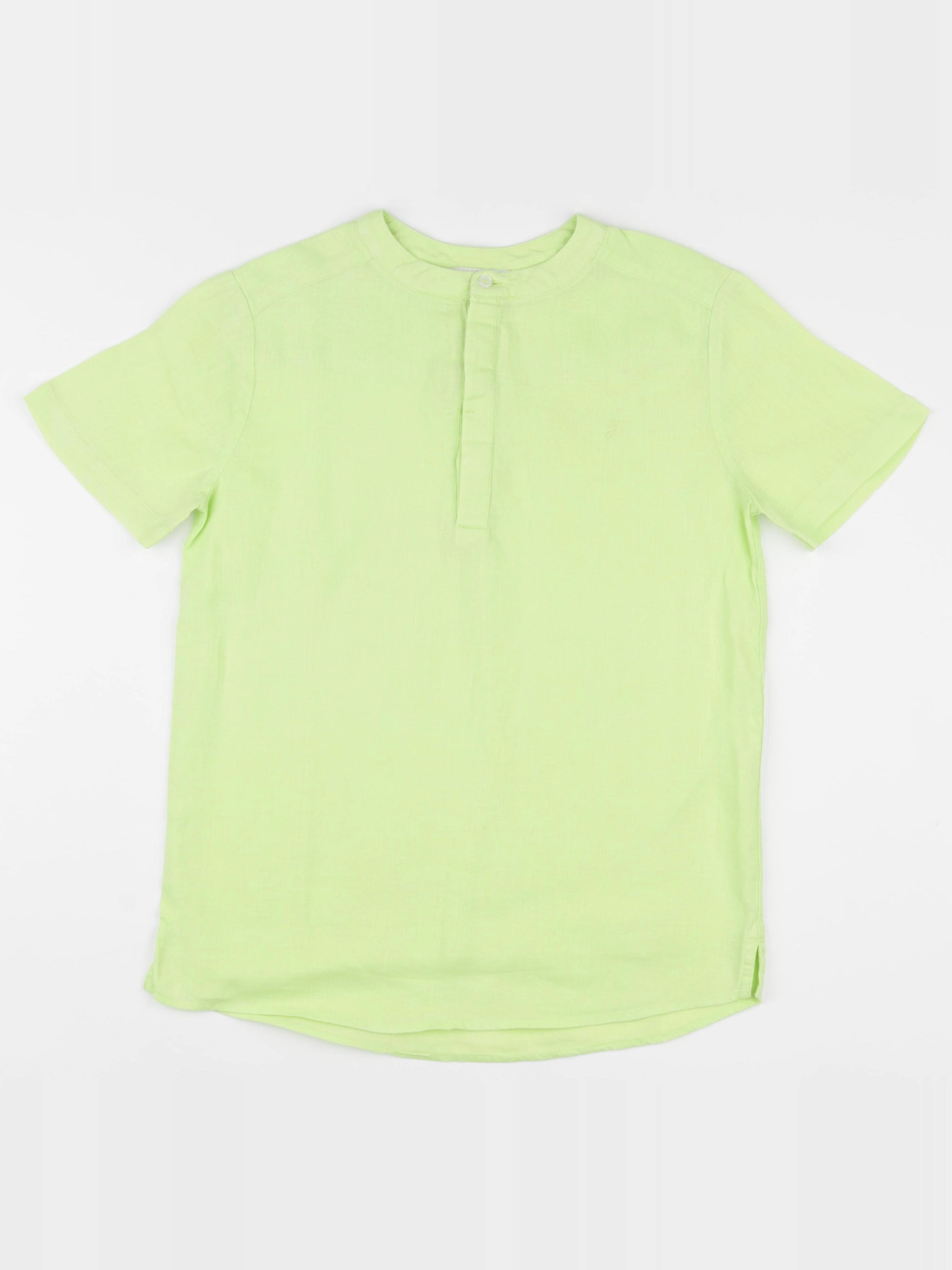 Jacadi - chemise vert fluo - 12 ans