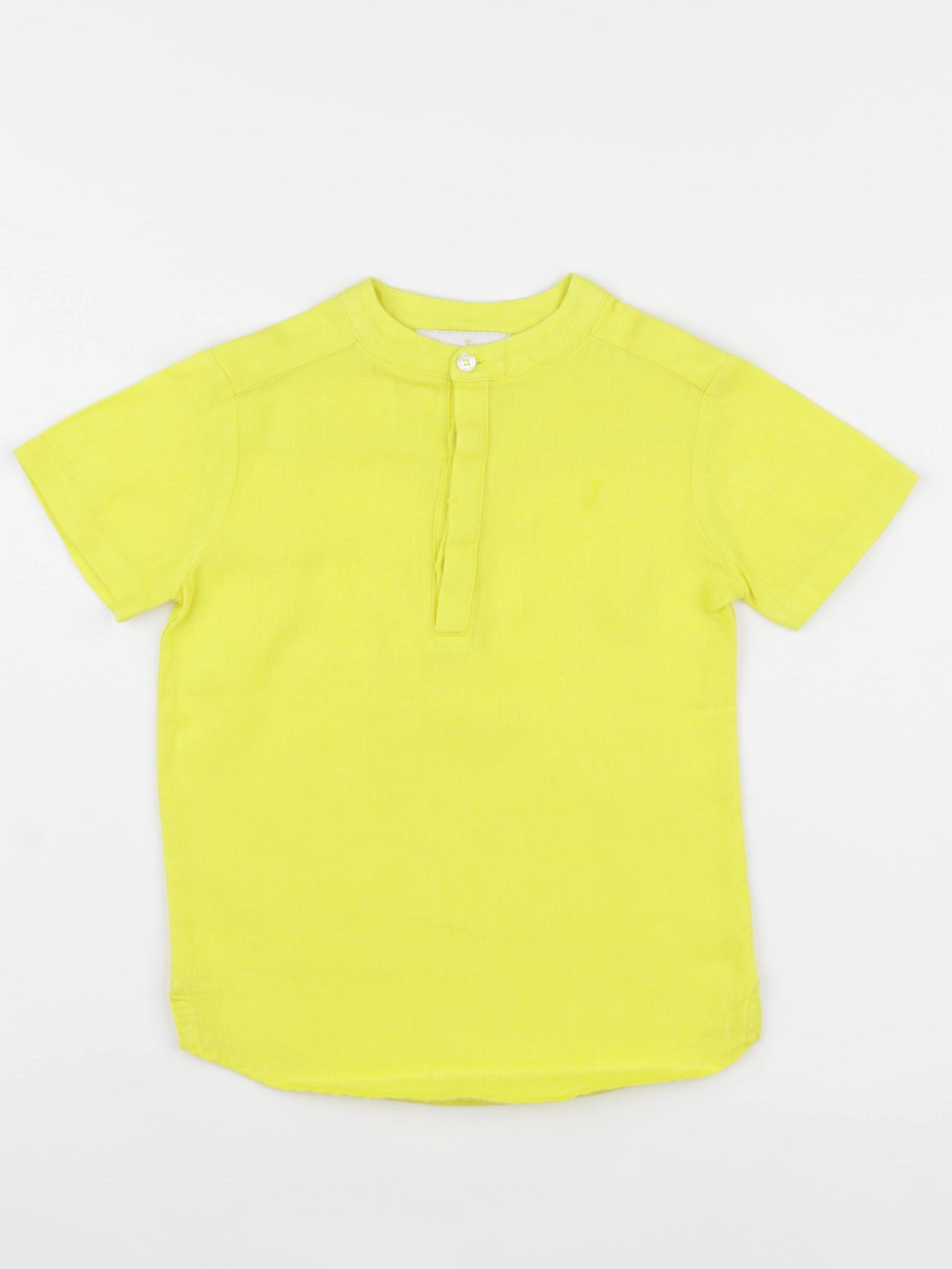 Jacadi - chemise jaune fluo - 3 ans