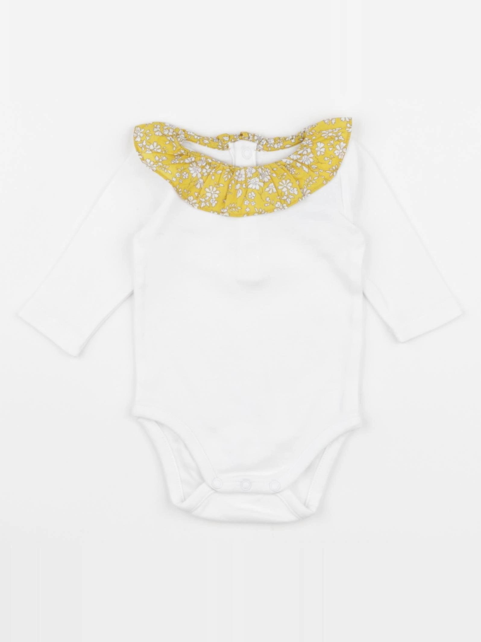 Jacadi - body liberty blanc - 3 mois