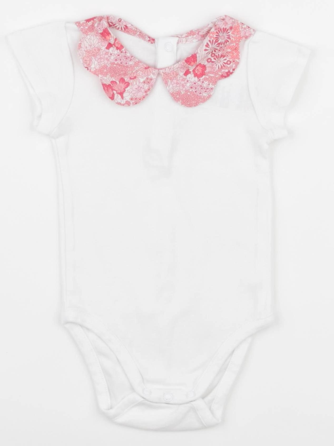 Jacadi - body liberty blanc - 12 mois