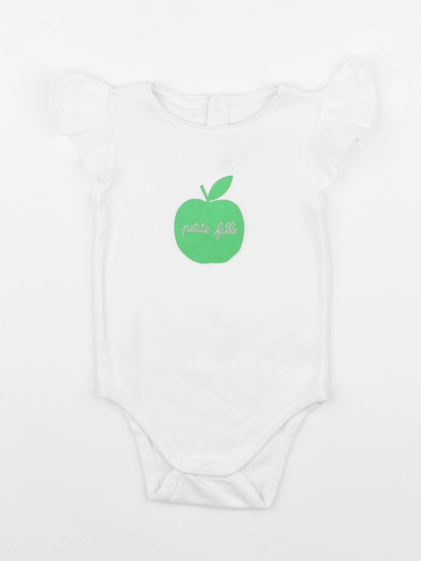 Jacadi - body tee-shirt blanc - 18 mois