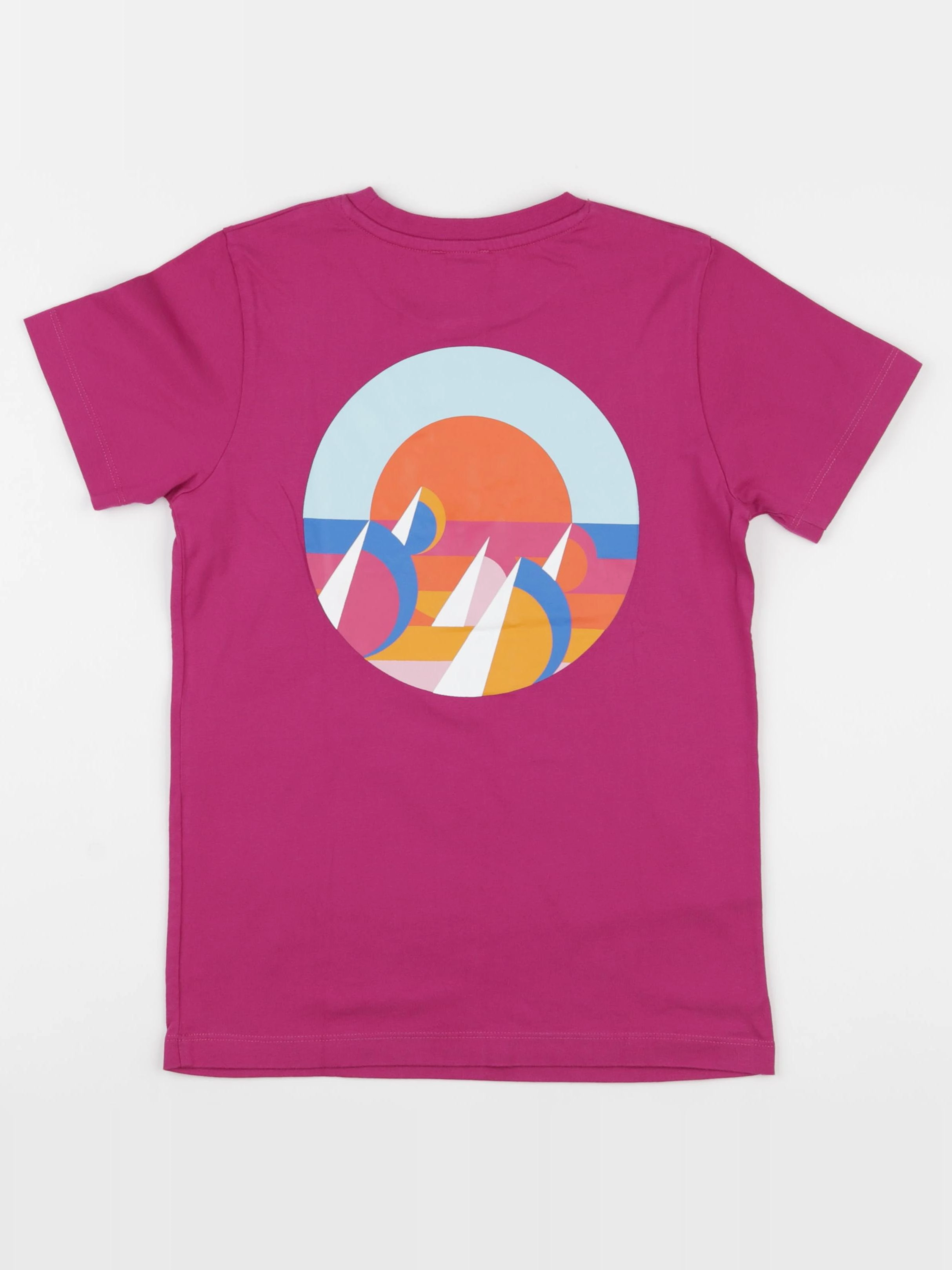Jacadi - tee-shirt imprimé au dos violet - 10 ans