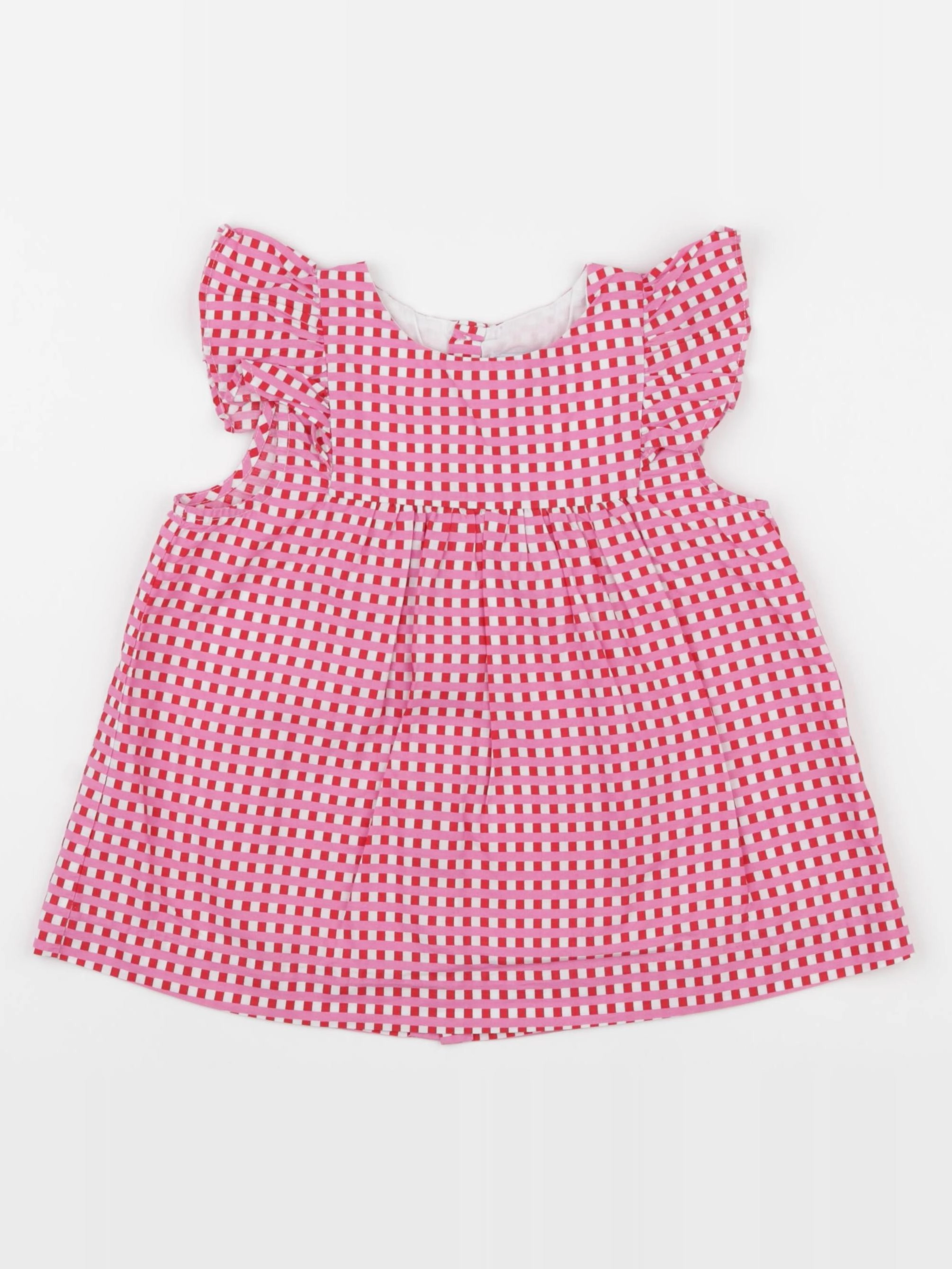 Jacadi - blouse blanc, rose - 4 ans