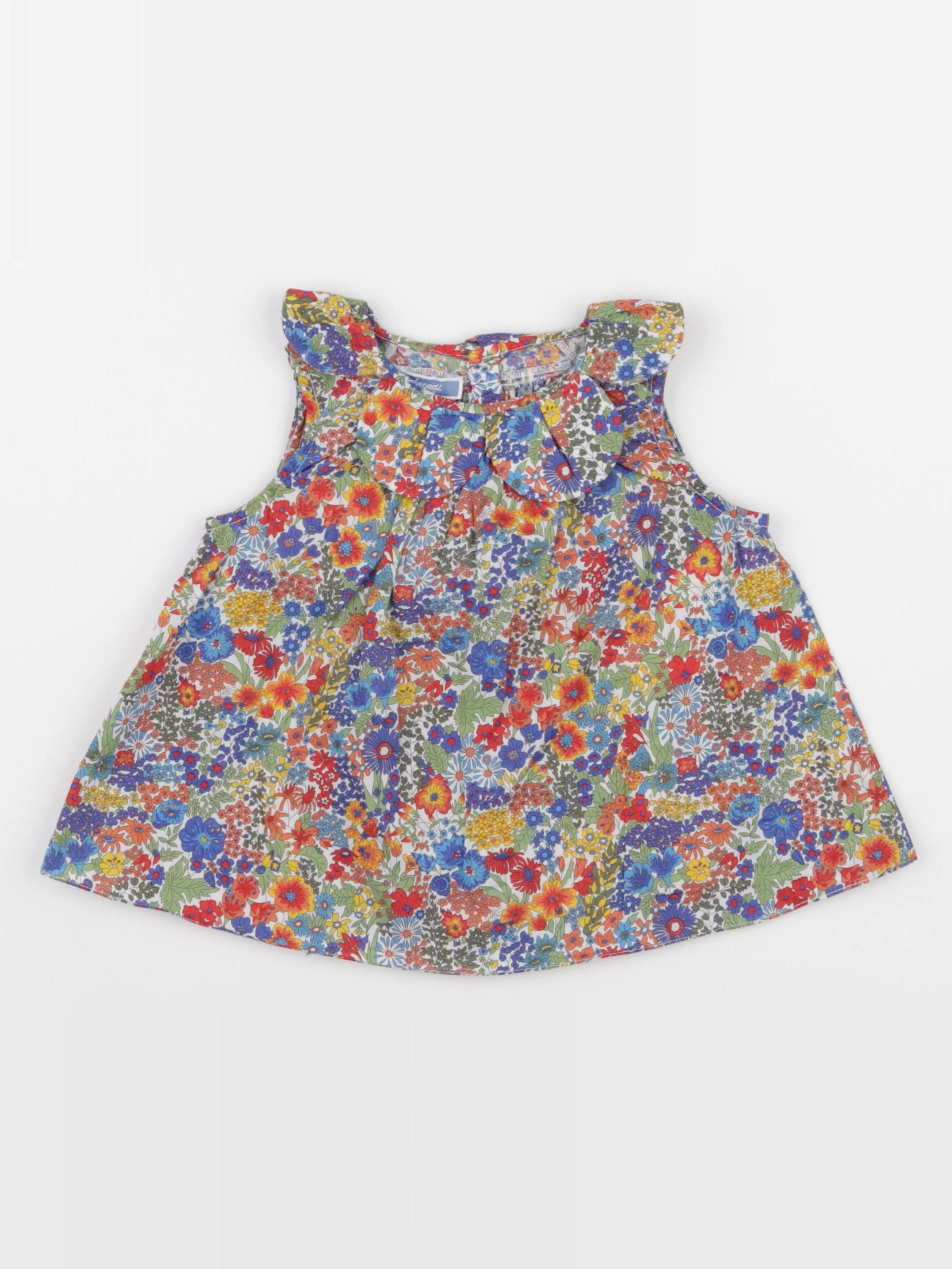 Jacadi - blouse liberty multicolore - 24 mois