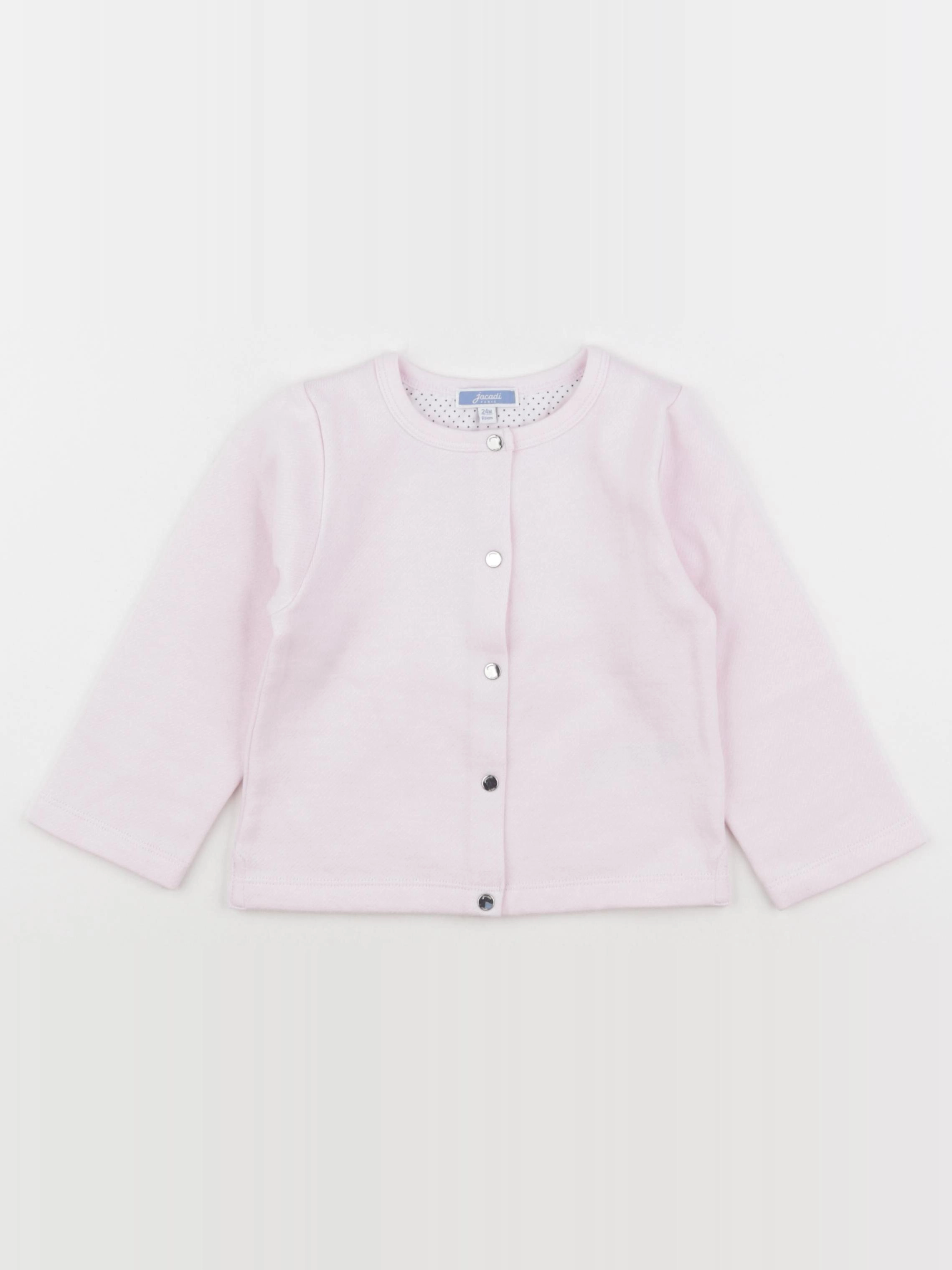 Jacadi - sweat rose - 24 mois