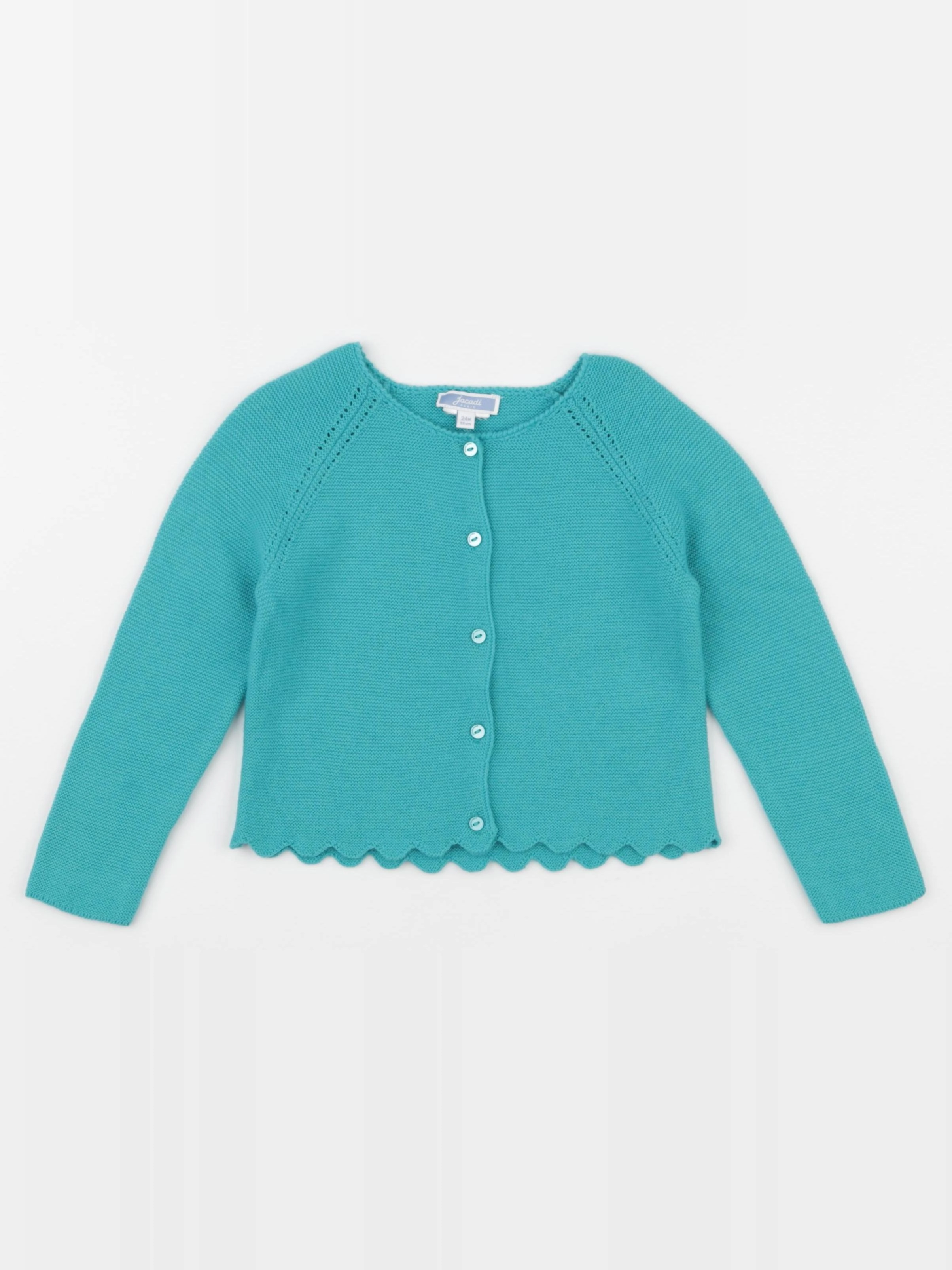 Jacadi - gilet bleu - 24 mois