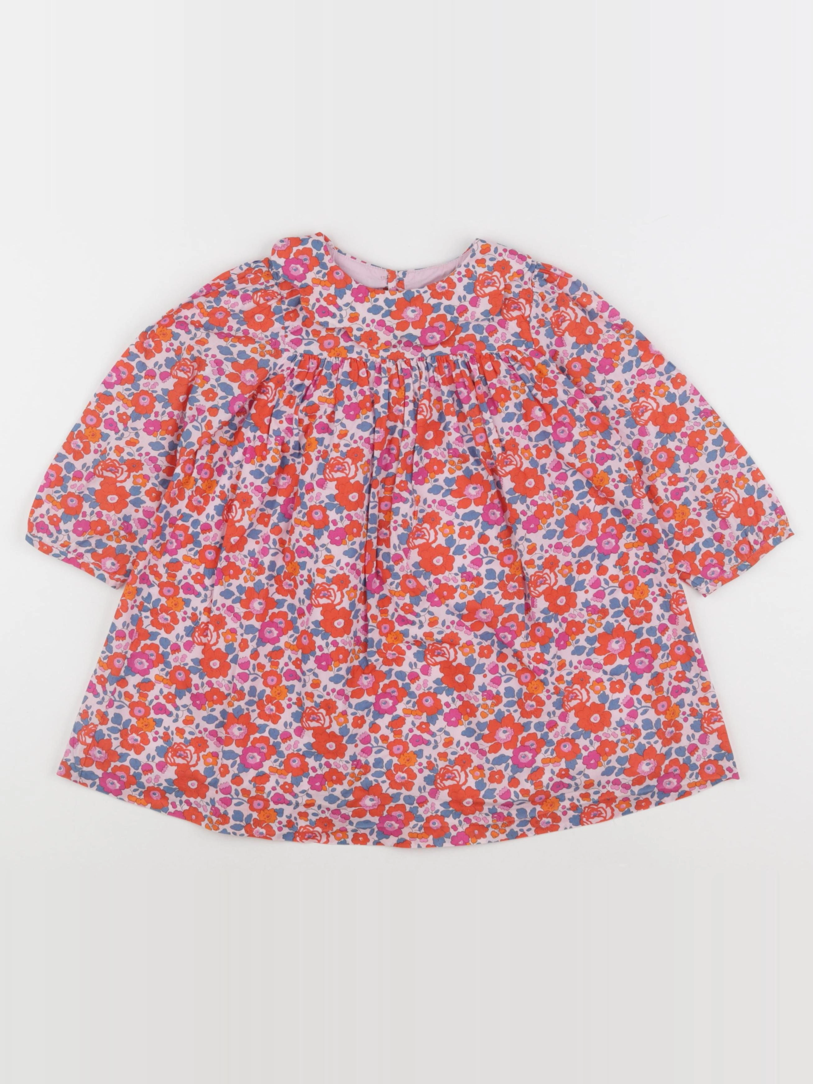 Jacadi - robe liberty multicolore - 36 mois